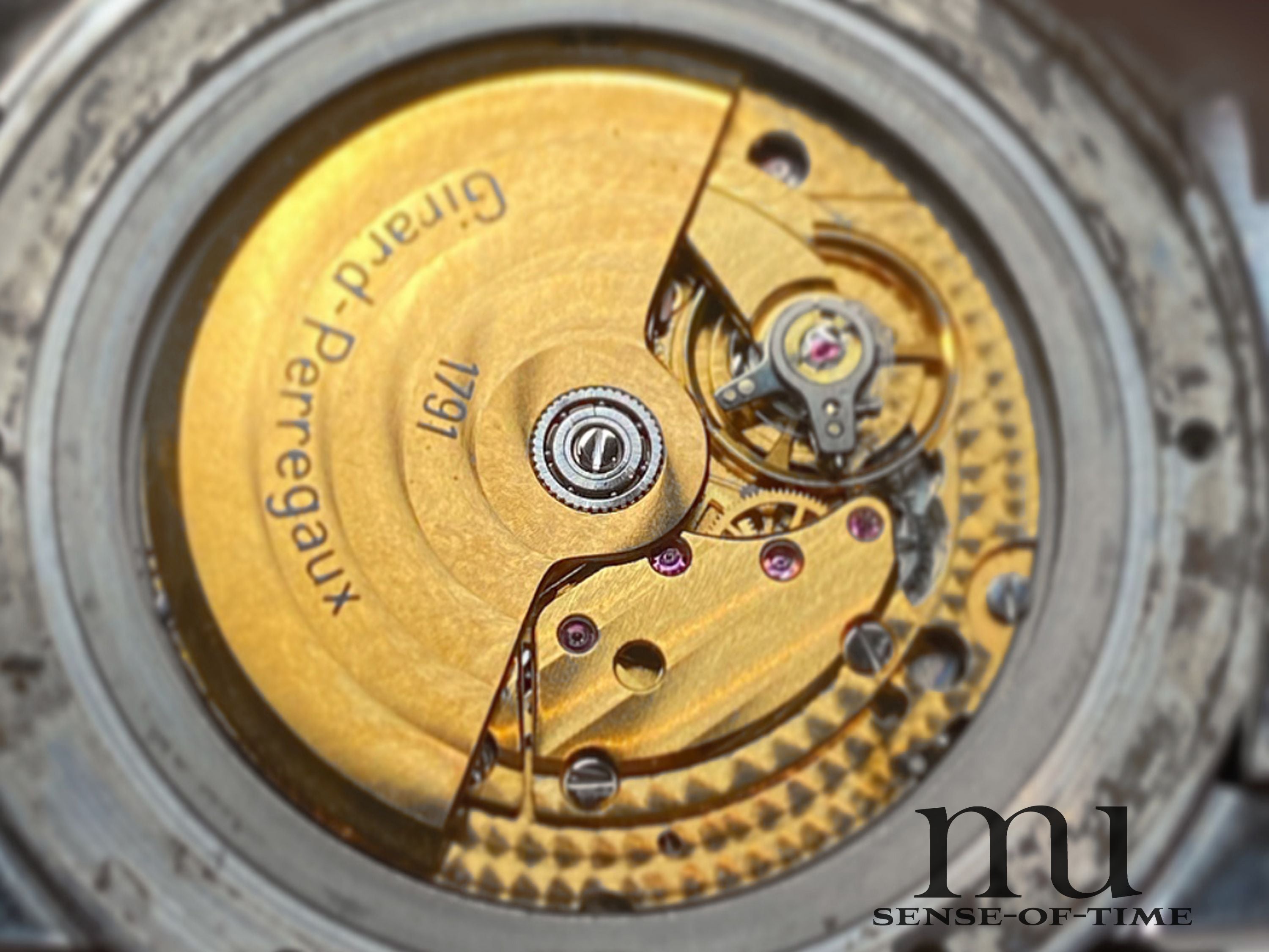 Girard Perregaux Sea Hawk, Blaues Zifferblatt, Cal. GP 215, Ref: 7100