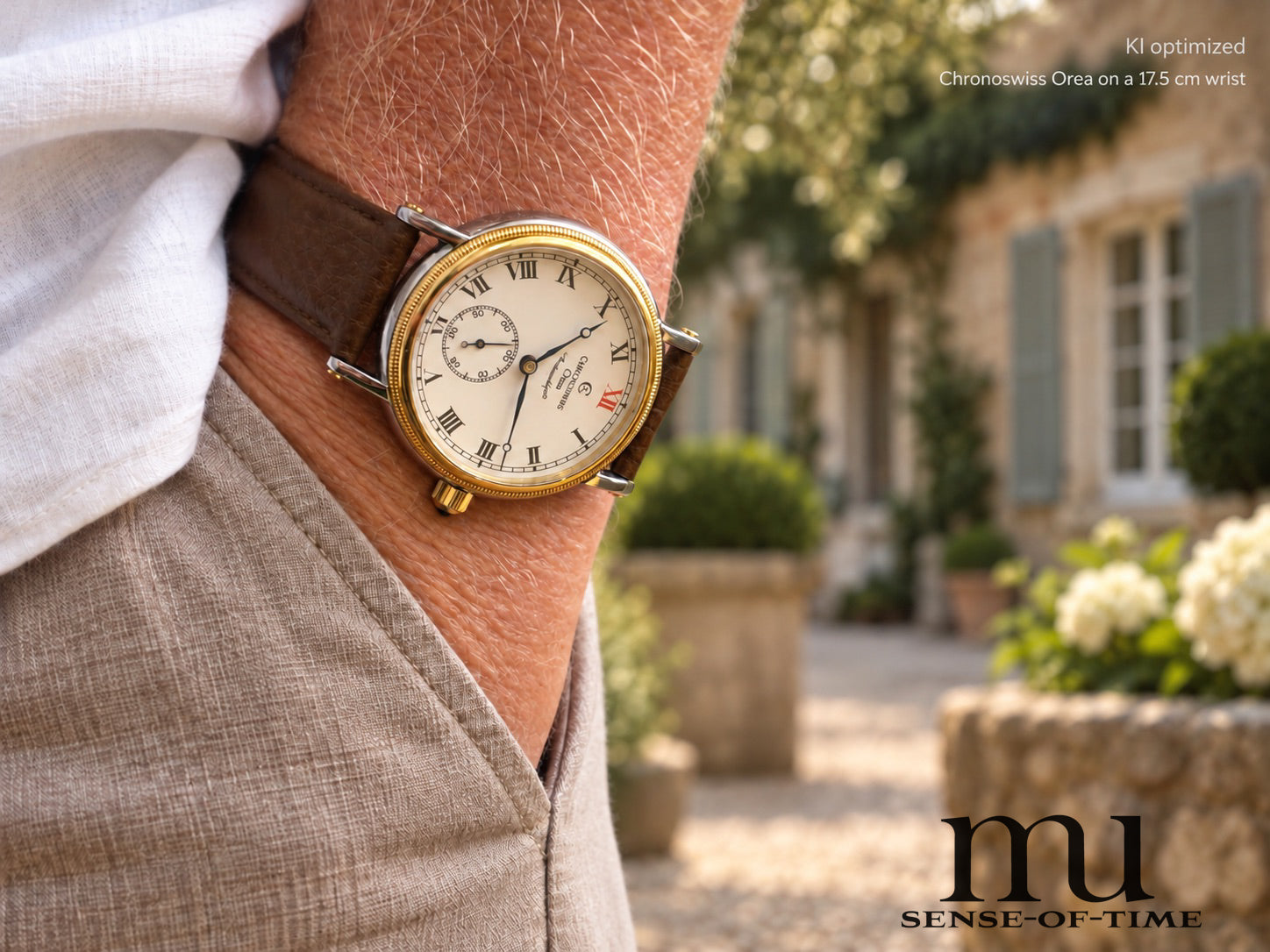 Chronoswiss Orea Stahl/Gold Automatik, Ref.: CH1262