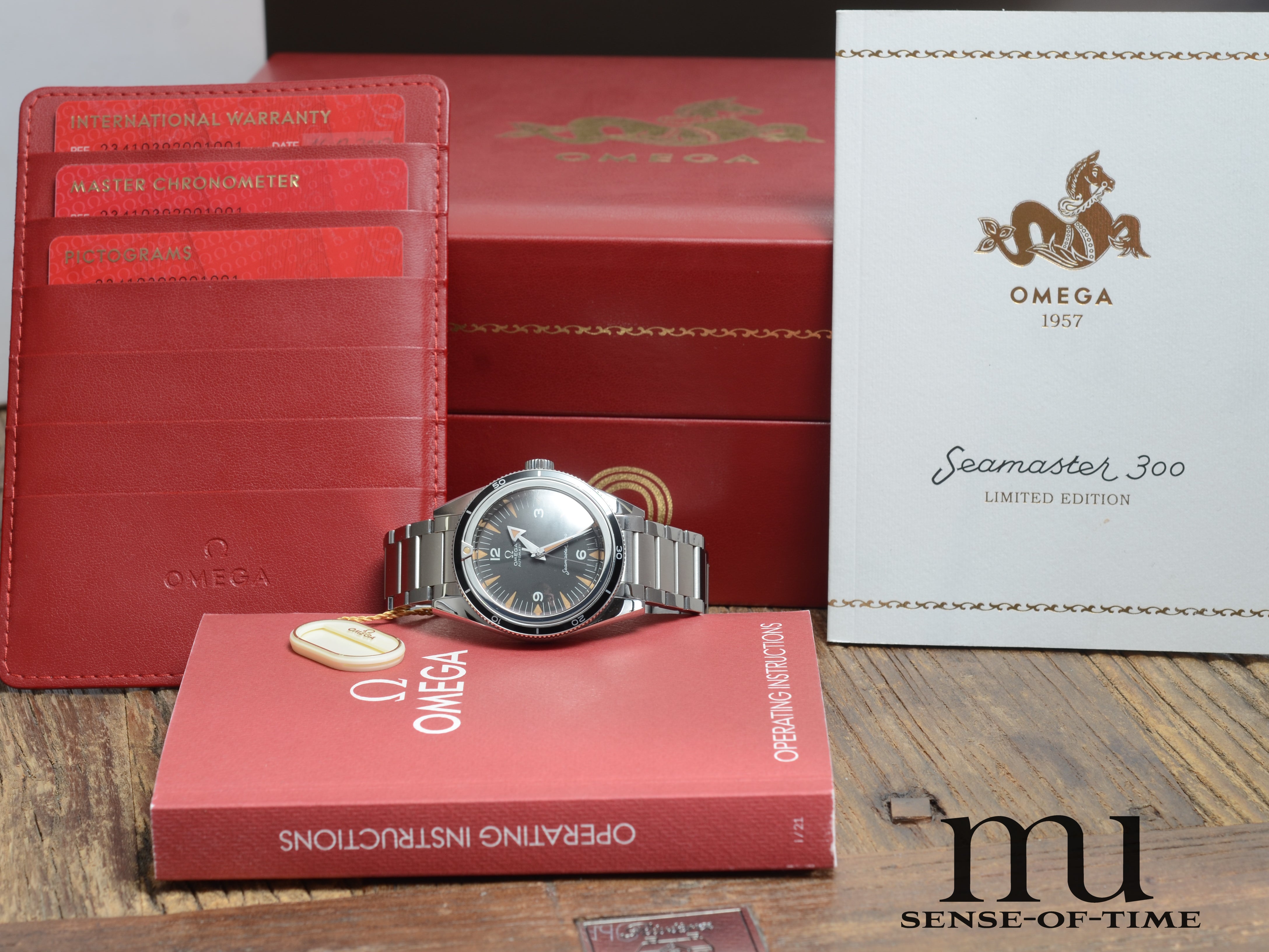 Omega Seamaster 300 Trilogy '57 Limited Edition Co-Axial, Ref.: 234.10.39.20.01.001