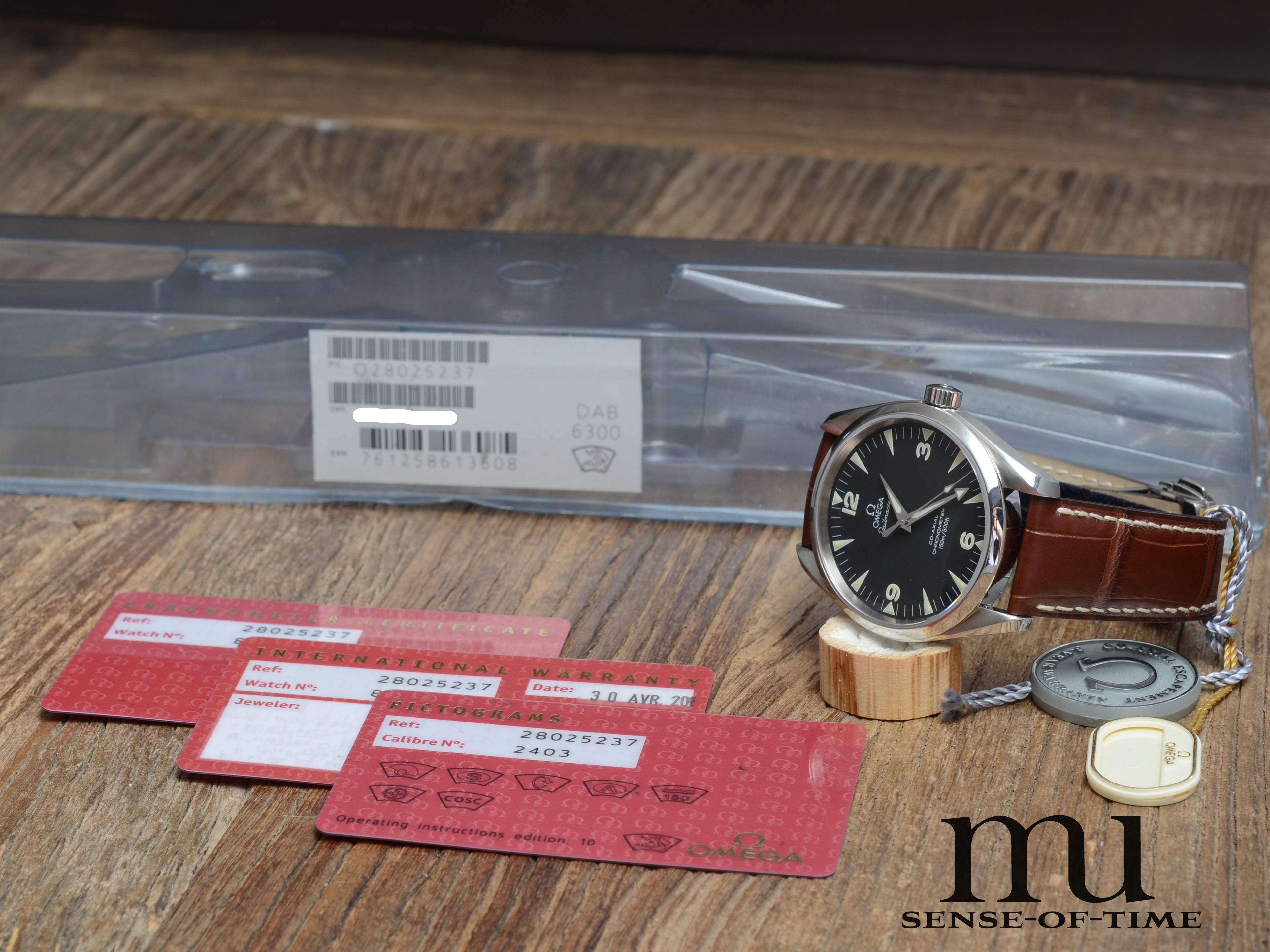 Omega Railmaster 42mm Co-Axial Chronometer NOS, Ref.: 2802.52.37