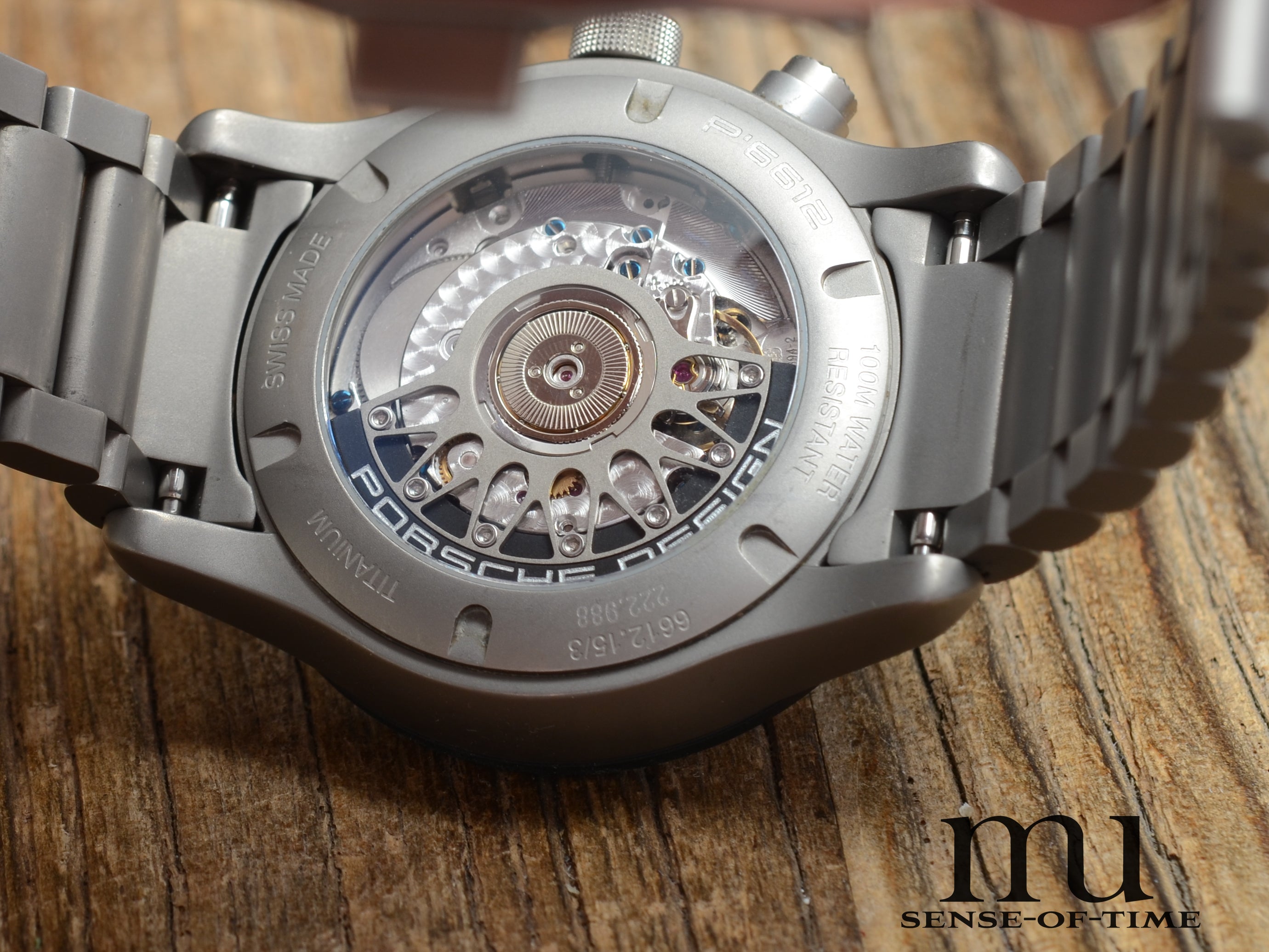 Porsche Design Dashboard Chronograph Titan, Ref.: 6612