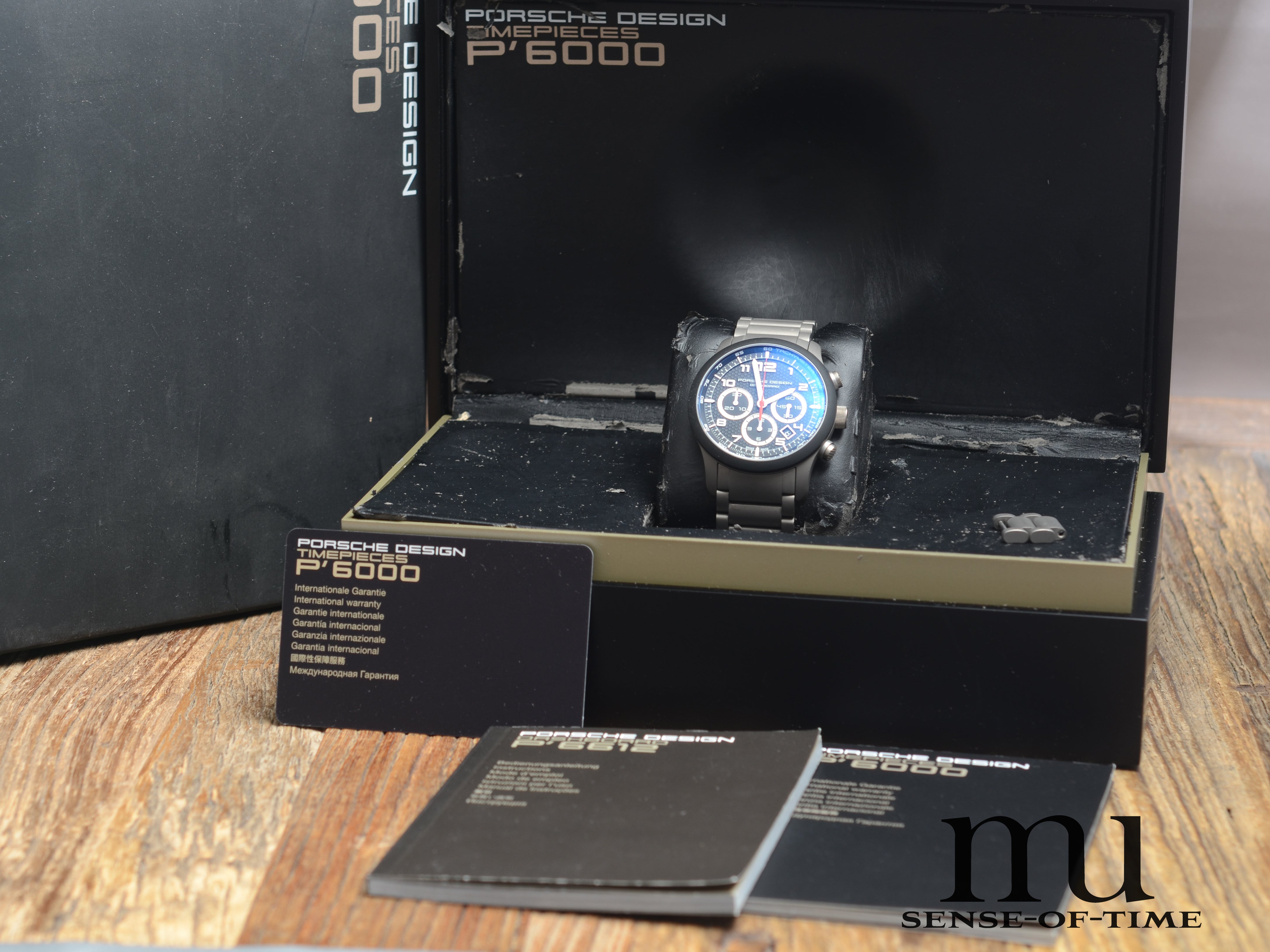 Porsche Design Dashboard Chronograph Titan, Ref.: 6612