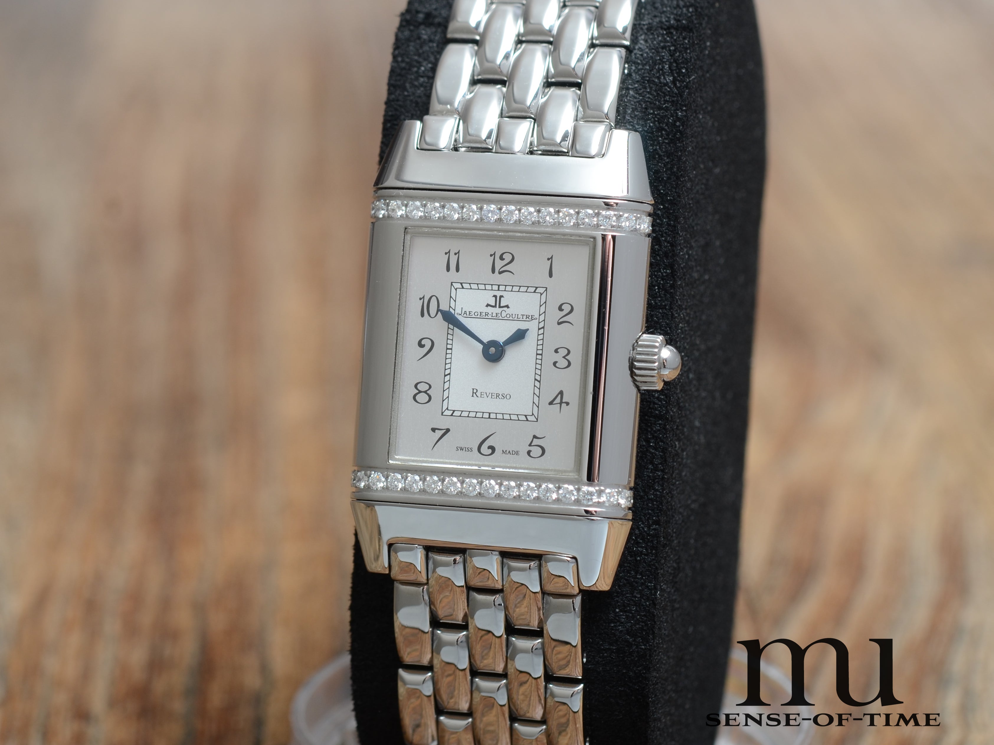 Jaeger leCoultre Reverso Lady Diamonds JLC-Service 7/2026, Ref: 265.8.08