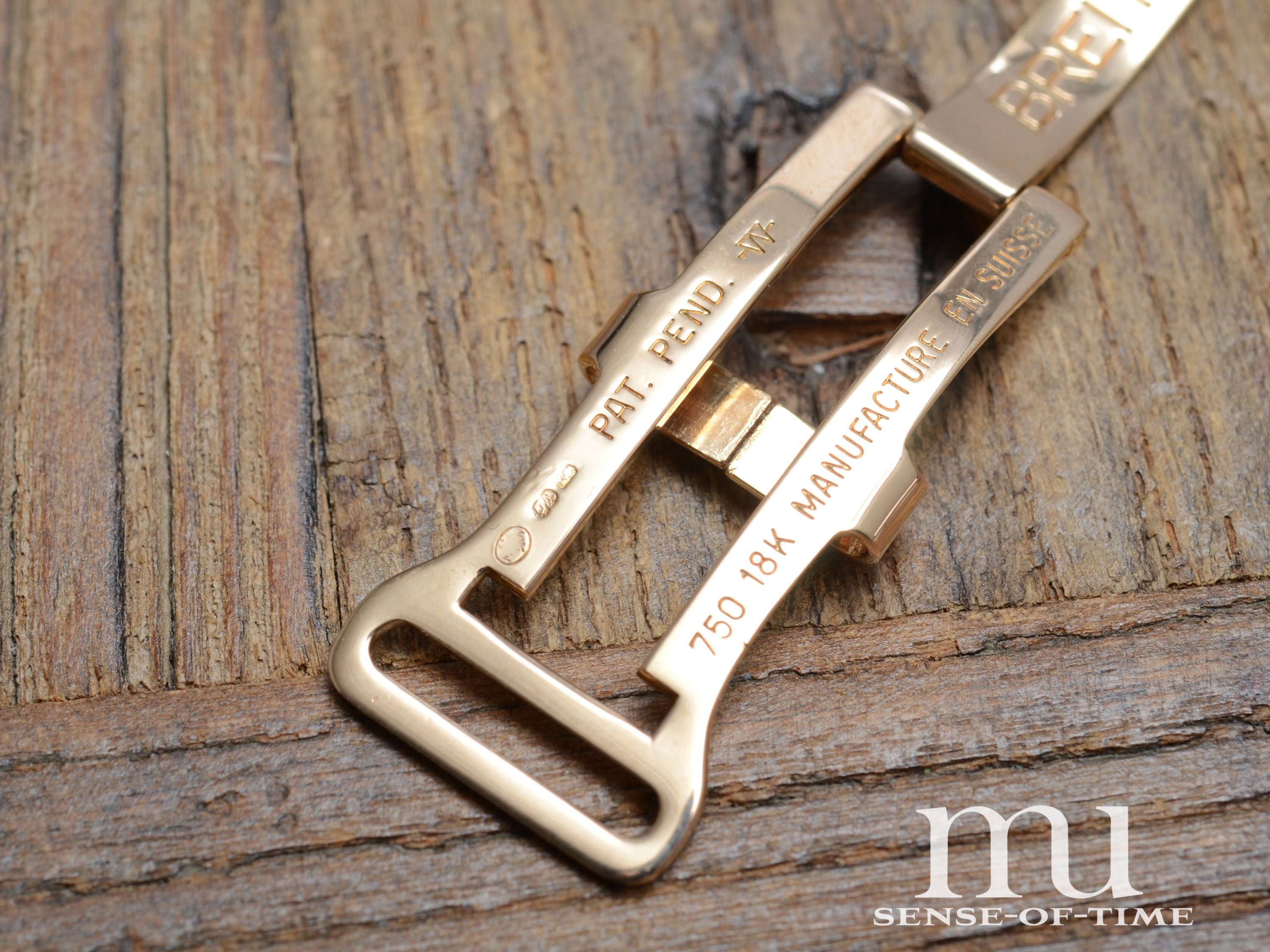 Zubehör: Breitling Faltschließe 18kt Gold 16mm