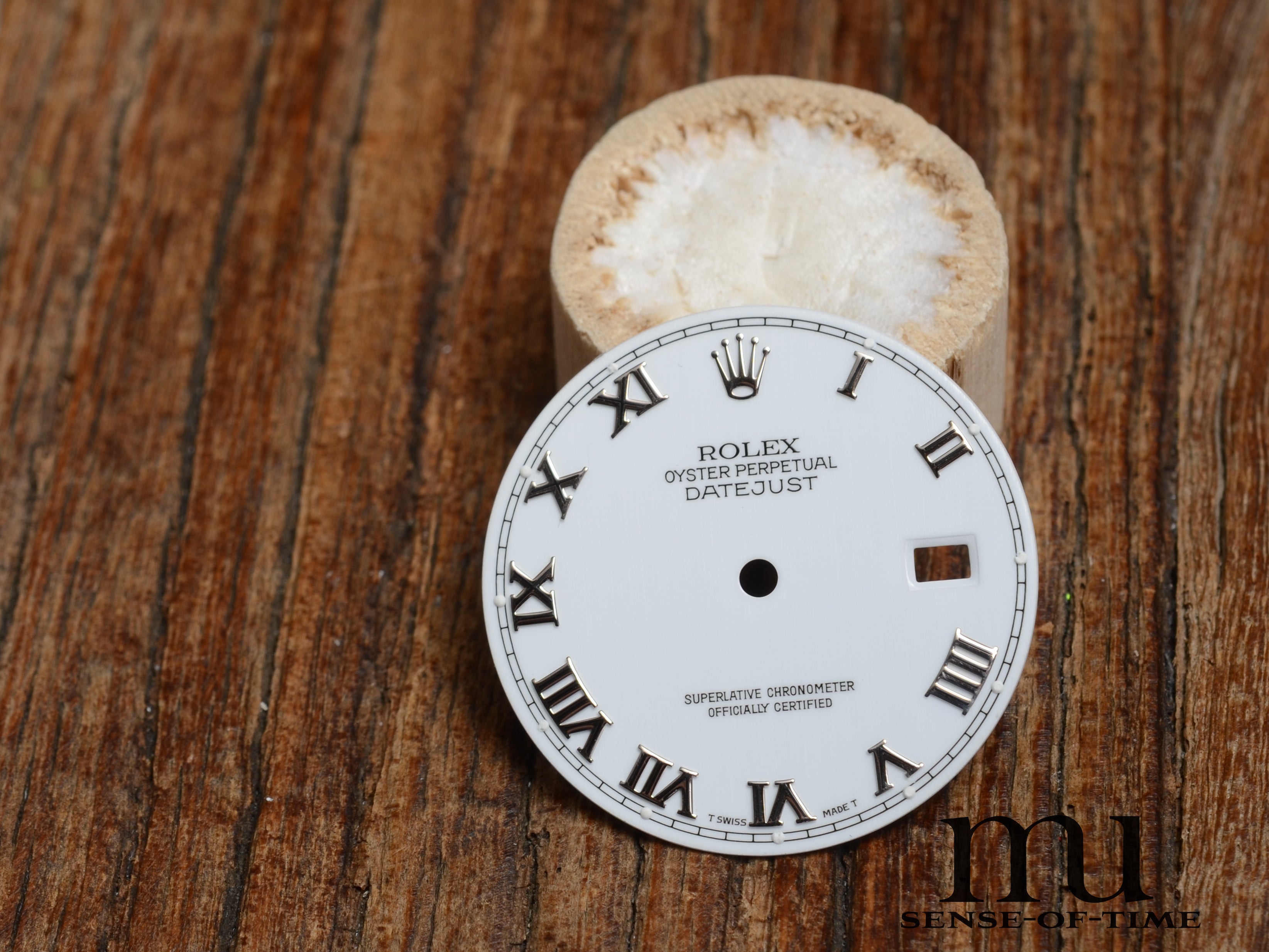 Zubehör: Rolex Zifferblatt weiß für 36mm Rolex Datejust