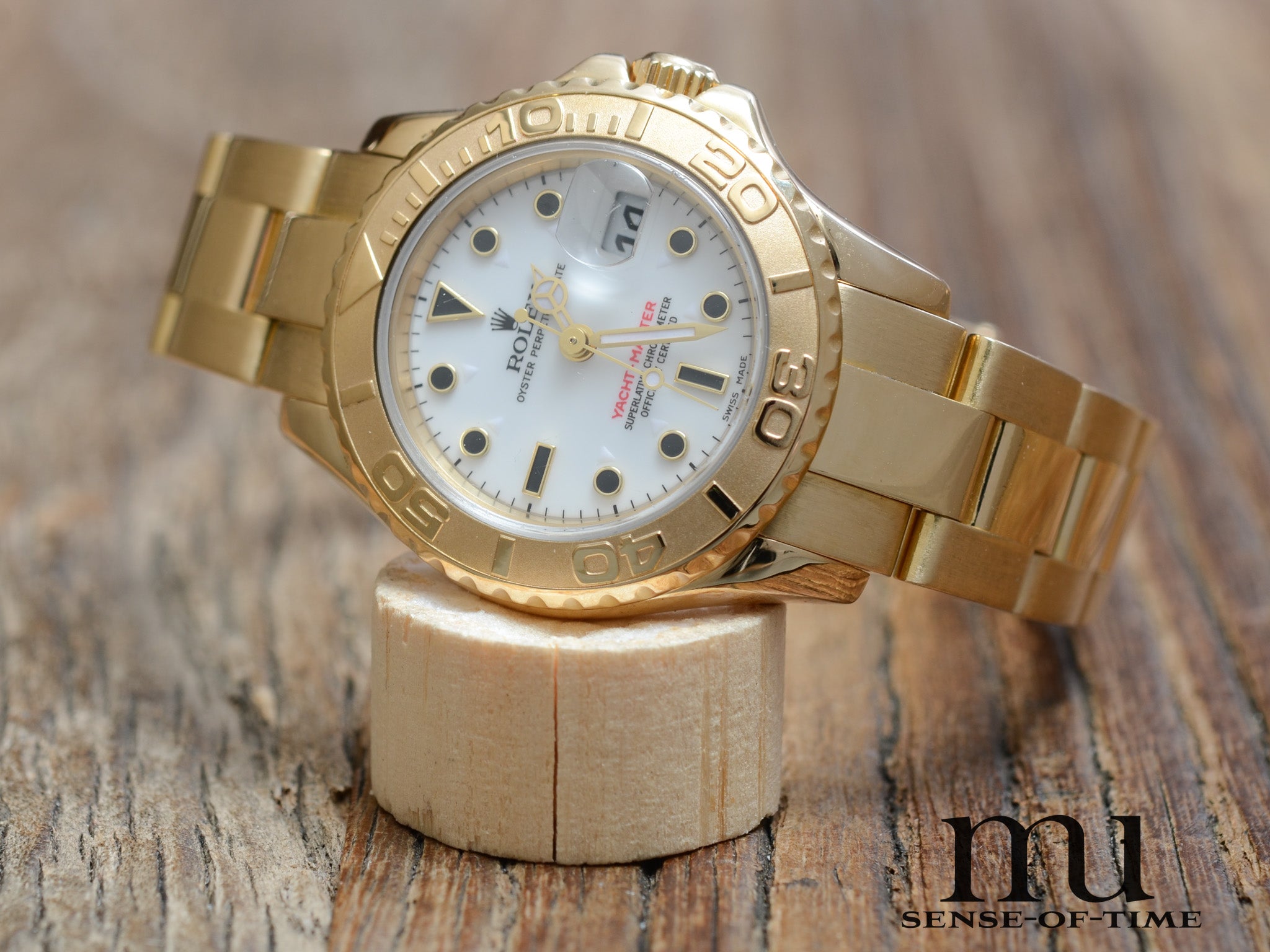 Rolex Yachtmaster Lady 18kt Gold, Ref.: 169628