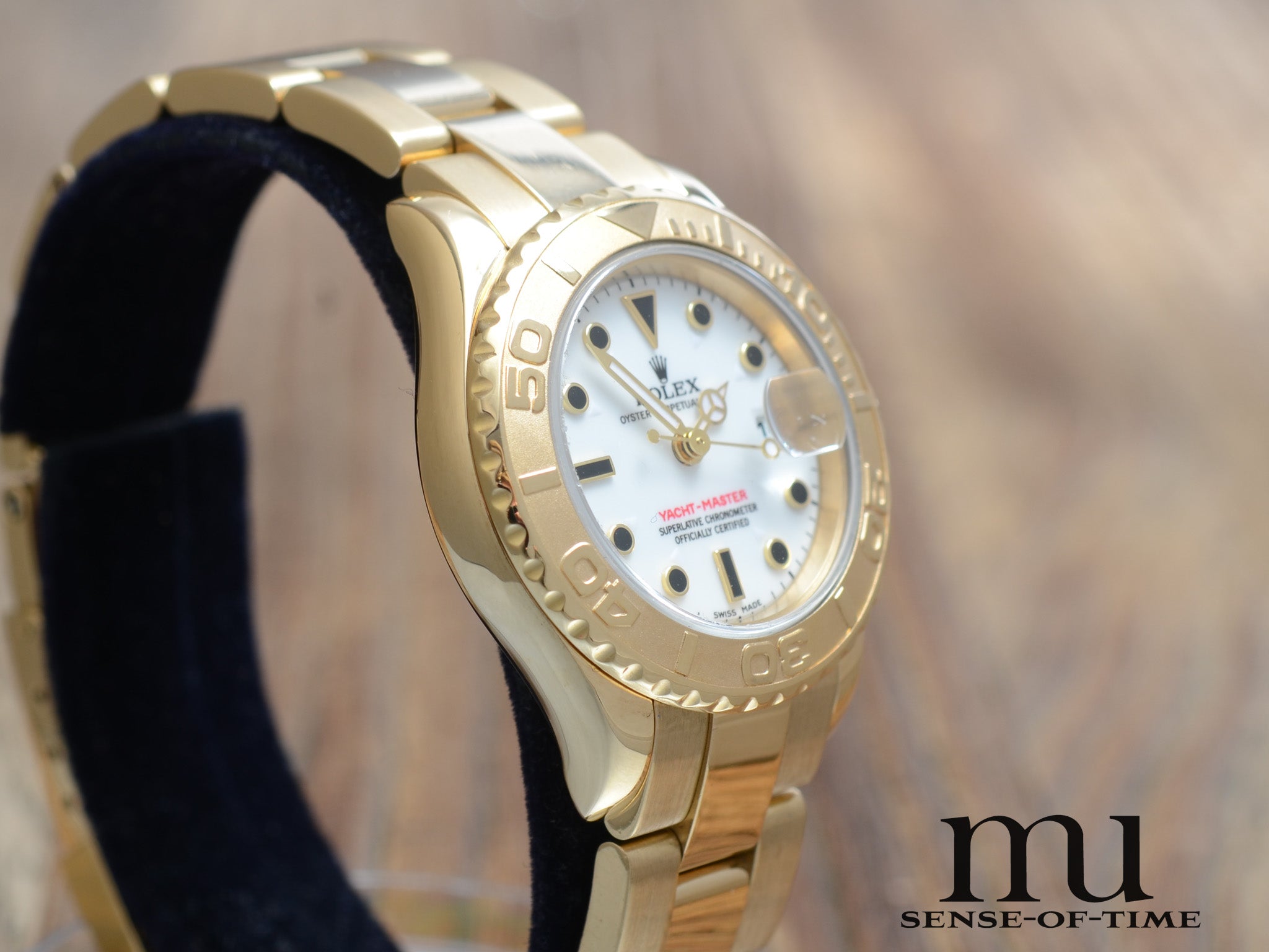 Rolex Yachtmaster Lady 18kt Gold, Ref.: 169628