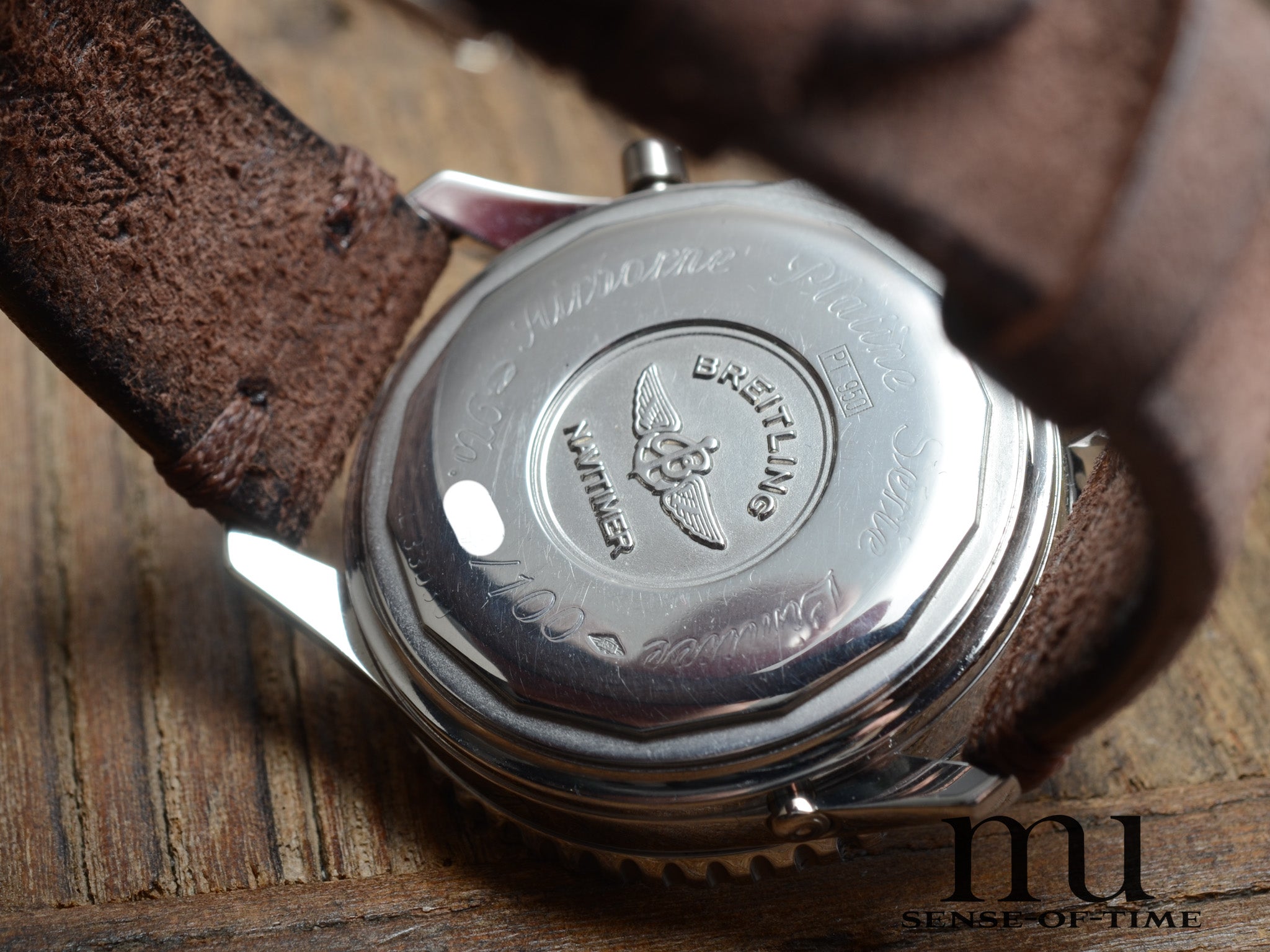 Breitling Navitimer Airborne, Platin, Limited Edition, Full Set, Ref.: L33030