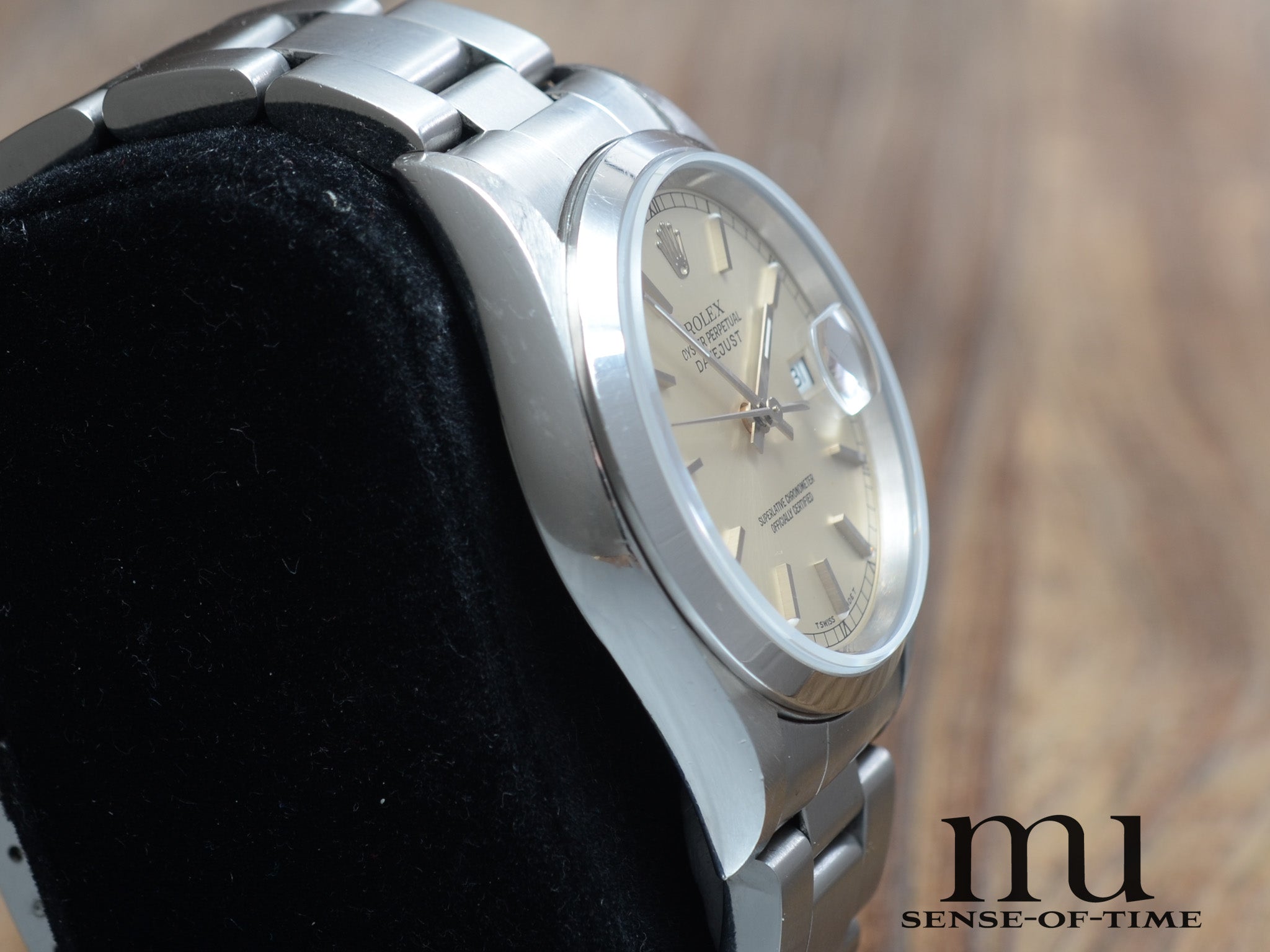 Rolex Oyster Perpetual Datejust 36mm, Oyster-Bracelet, Ref. 16200