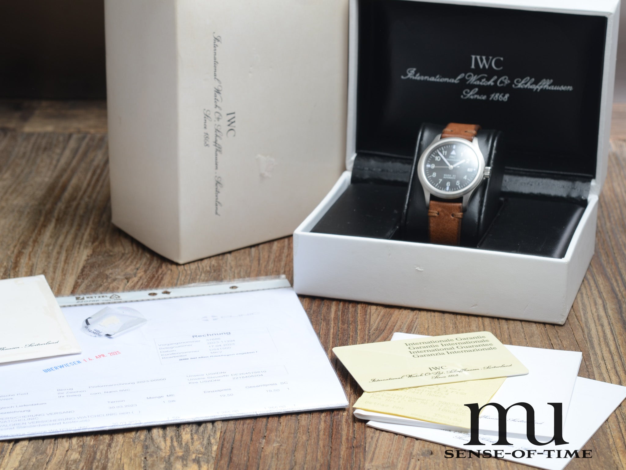 IWC Mark XII Fliegeruhr mit jungem Herstellerservice, Ref.: IW3241