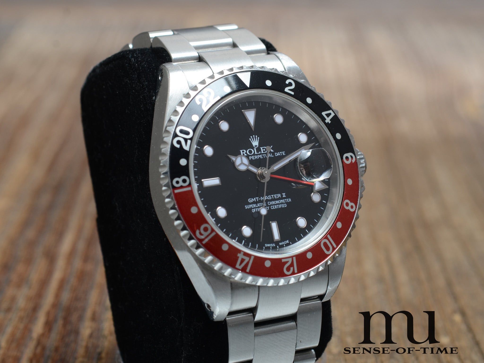 Rolex GMT Master II Pepsi, SEL, LC100, Ref.: 16710