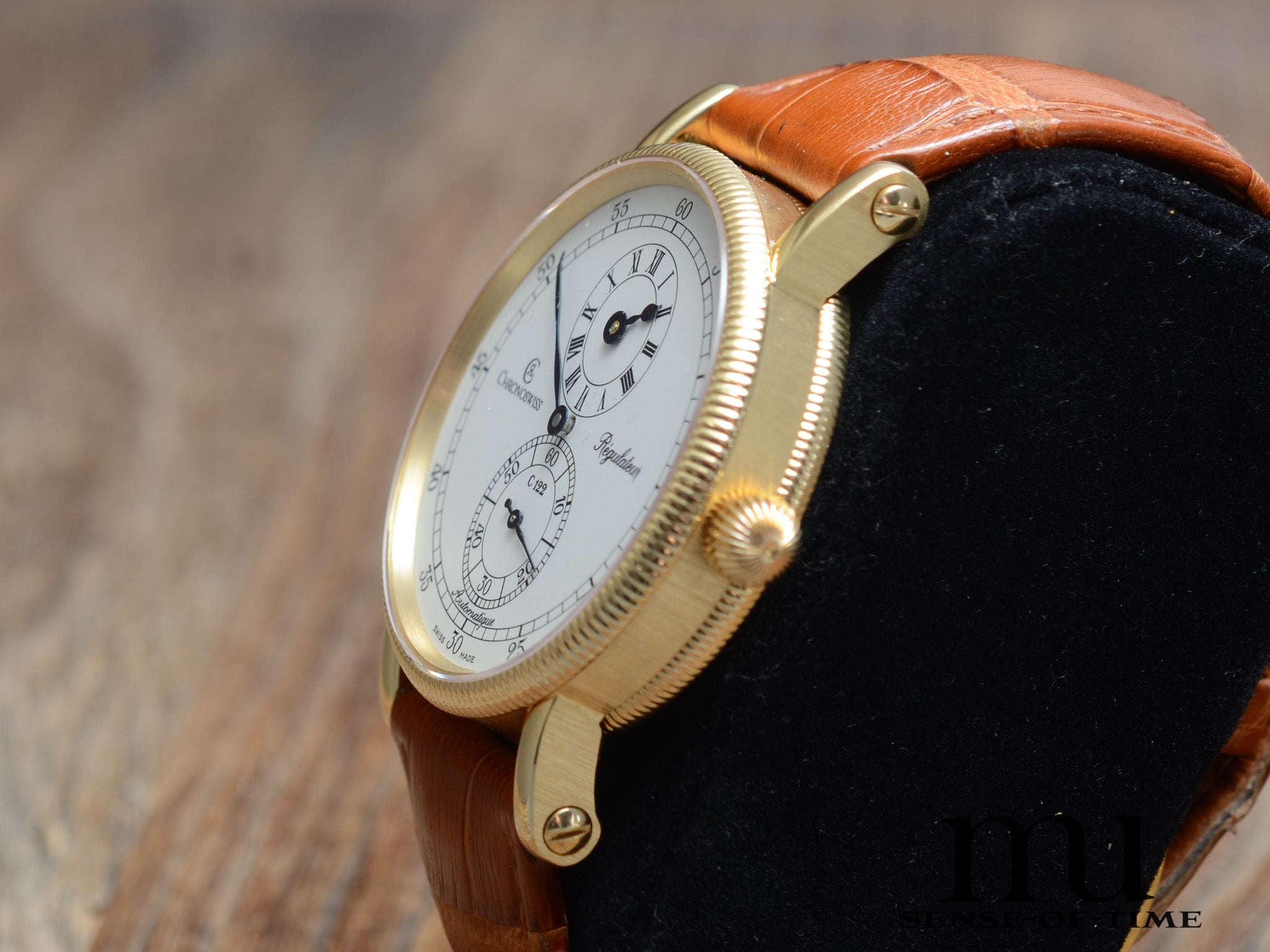 Chronoswiss Regulateur 18kt Gold Automatik Full Set, Ref.: CH1221