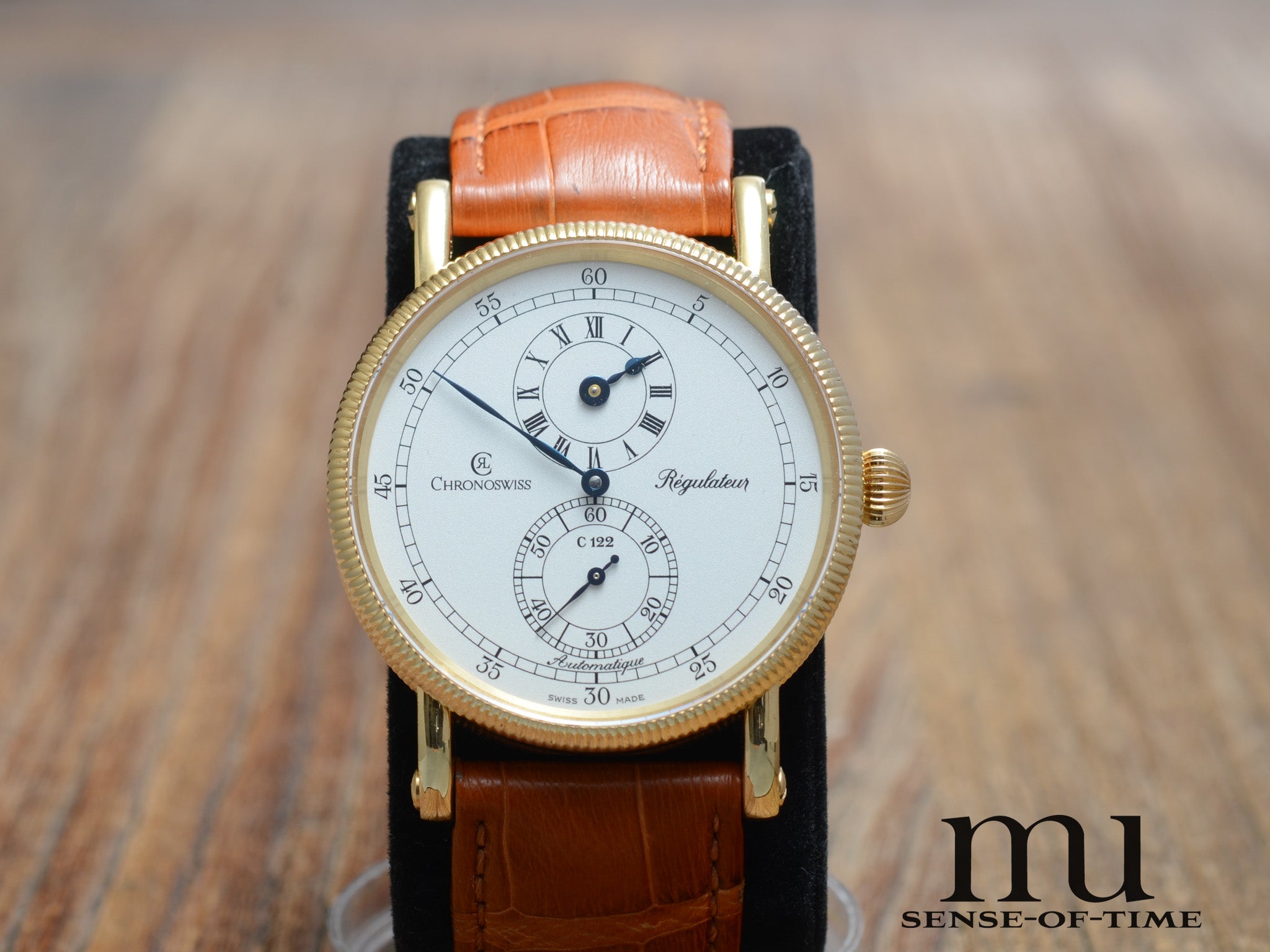 Chronoswiss Regulateur 18kt Gold Automatik Full Set, Ref.: CH1221