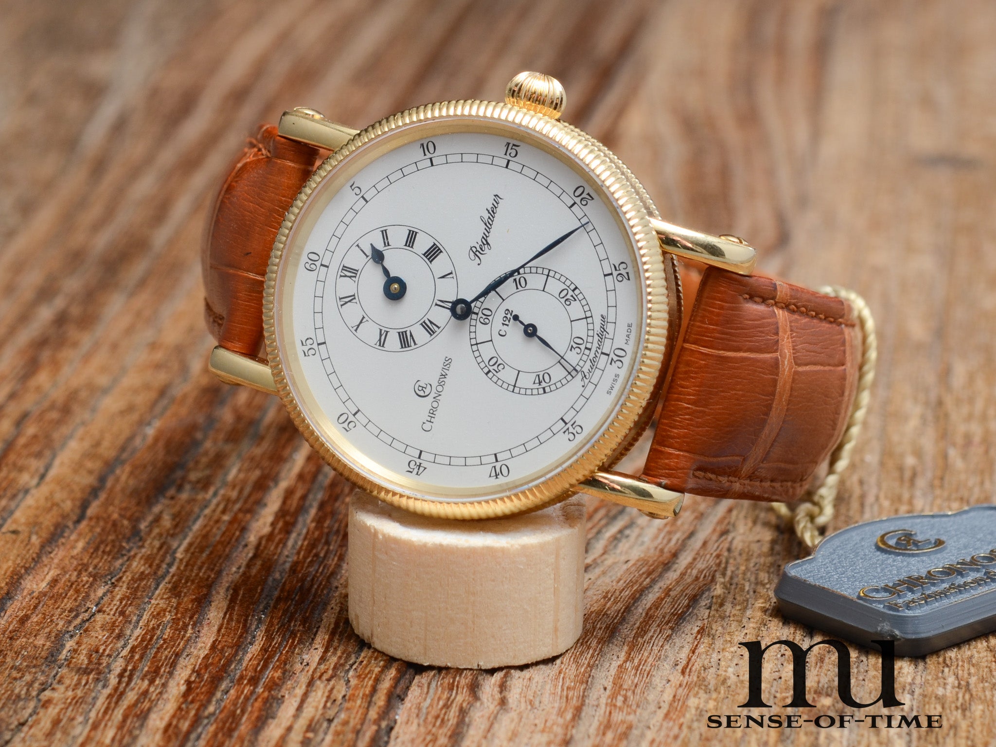 Chronoswiss Regulateur 18kt Gold Automatik Full Set, Ref.: CH1221