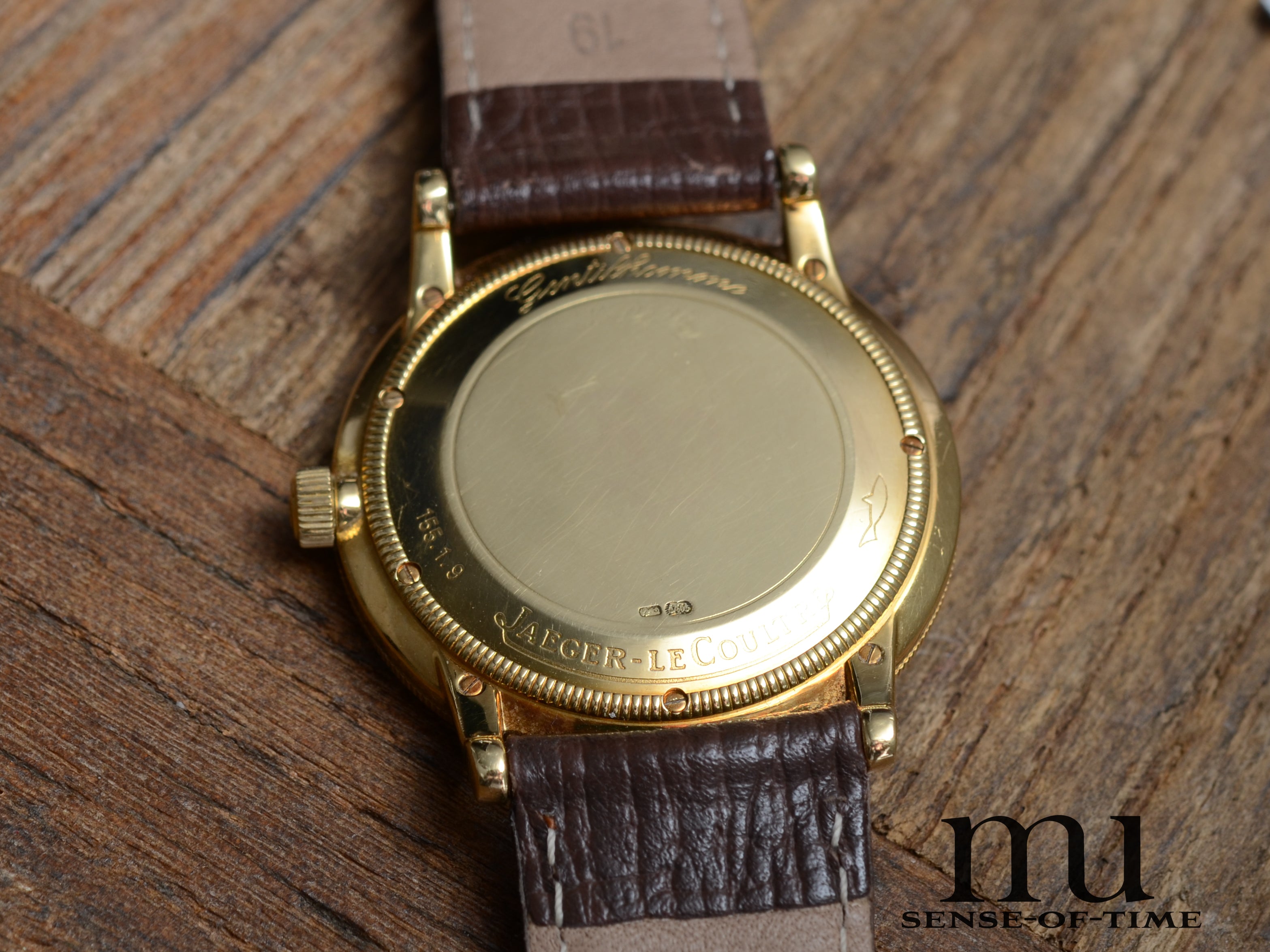 Jaeger leCoultre Gentilhomme 18kt Gold Automatik Cal. 889, Ref: 155.1.9