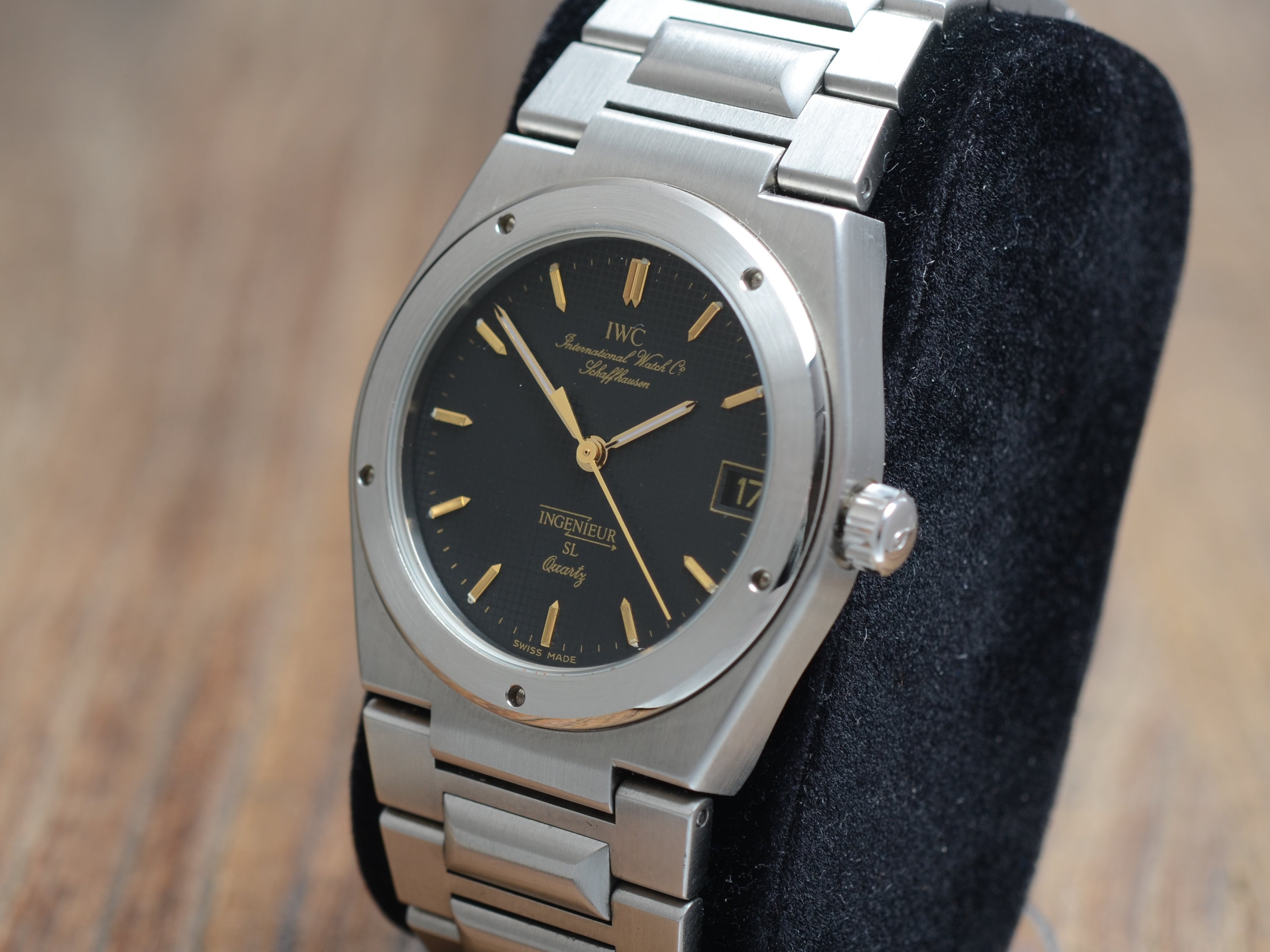 IWC Ingenieur SL mit schwarzem Graph-Dial, Ref.: IW3305