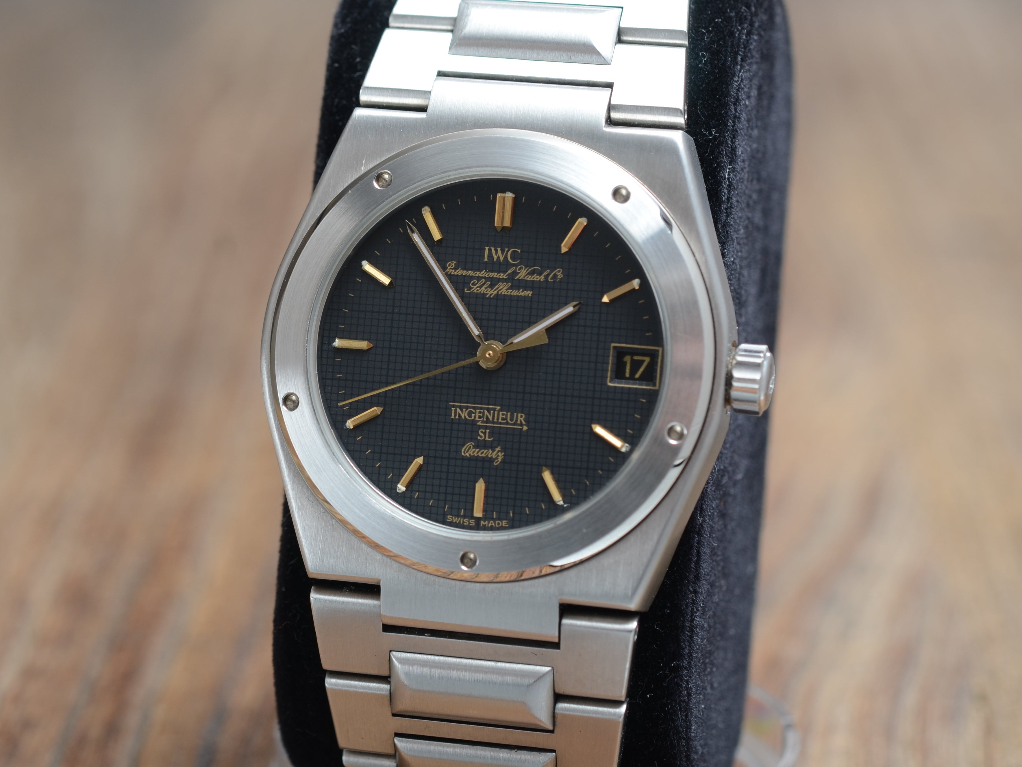IWC Ingenieur SL mit schwarzem Graph-Dial, Ref.: IW3305