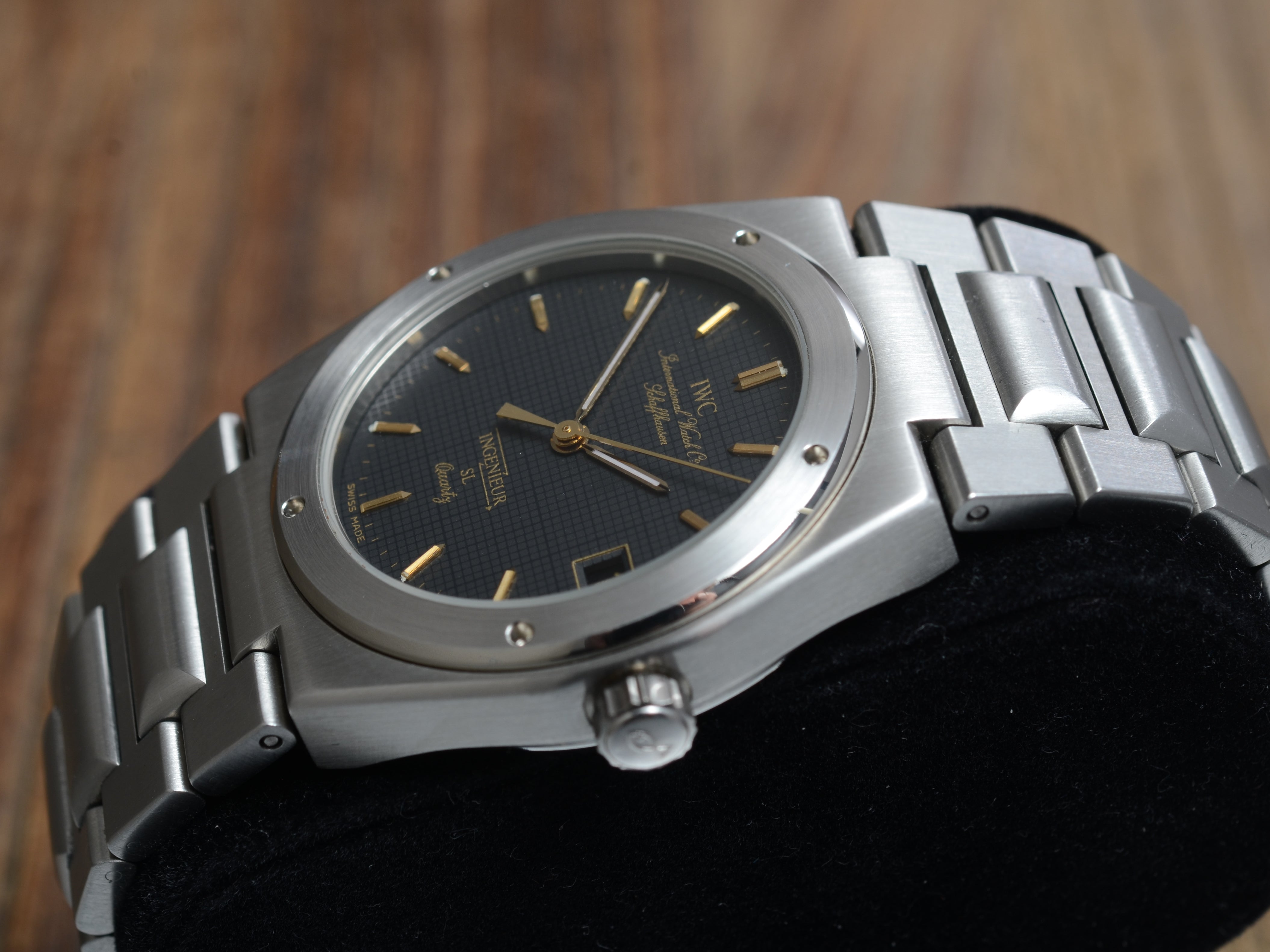 IWC Ingenieur SL mit schwarzem Graph-Dial, Ref.: IW3305