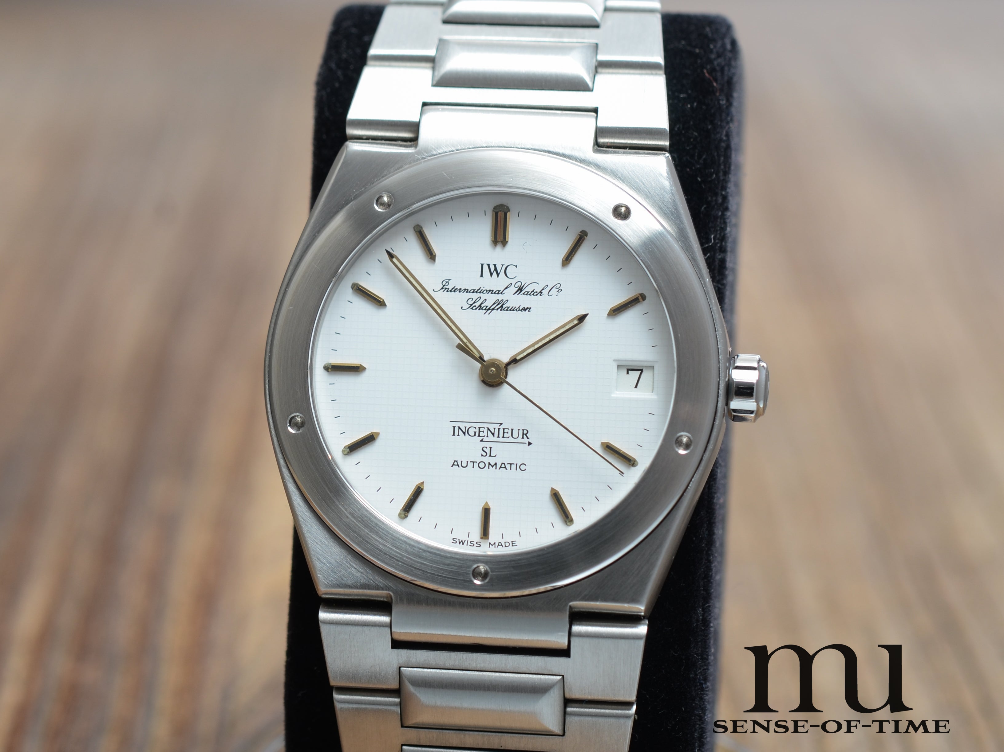 IWC Ingenieur SL Automatik weißes Millimeter Dial, IW3506