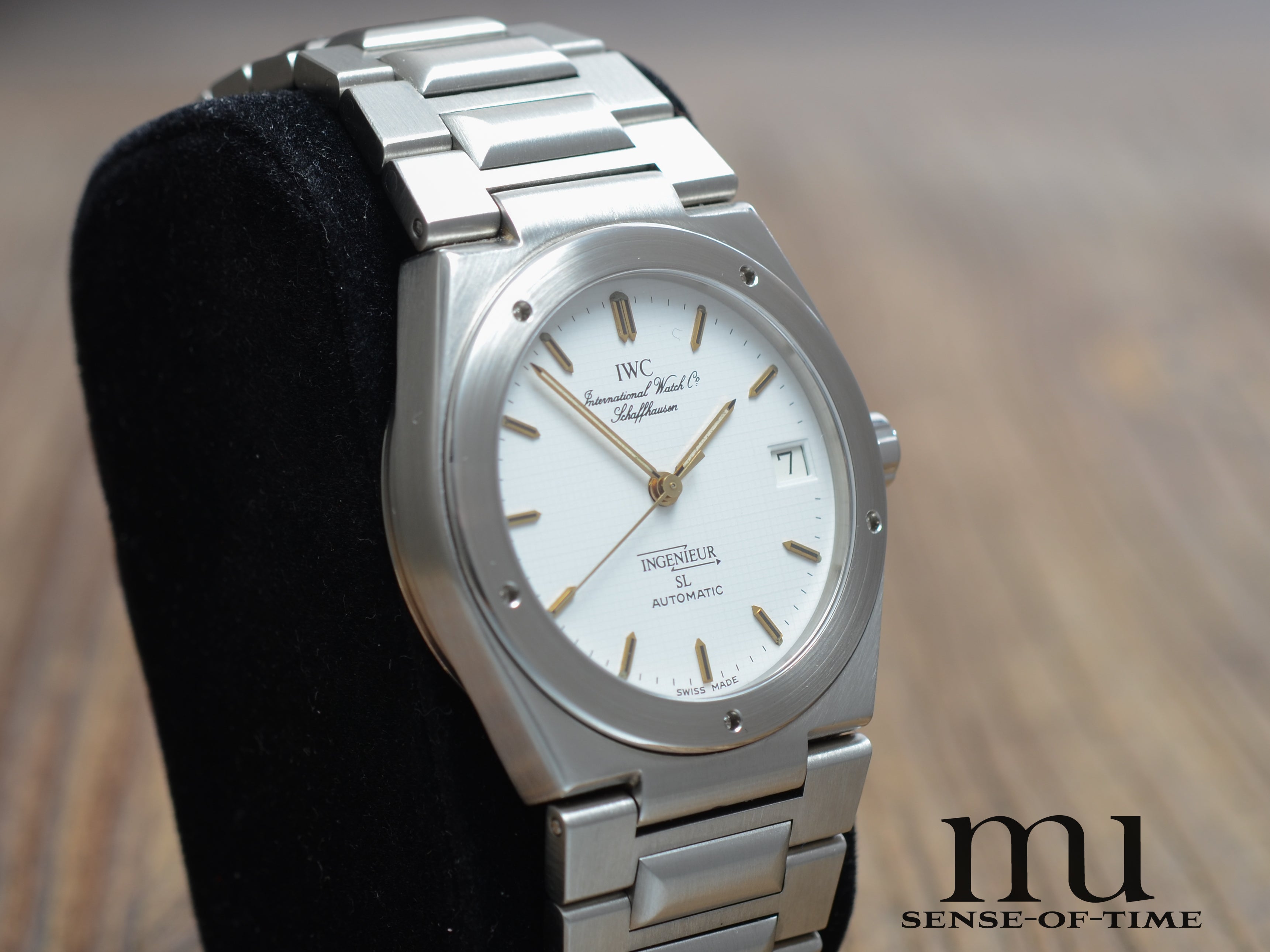 IWC Ingenieur SL Automatik weißes Millimeter Dial, IW3506