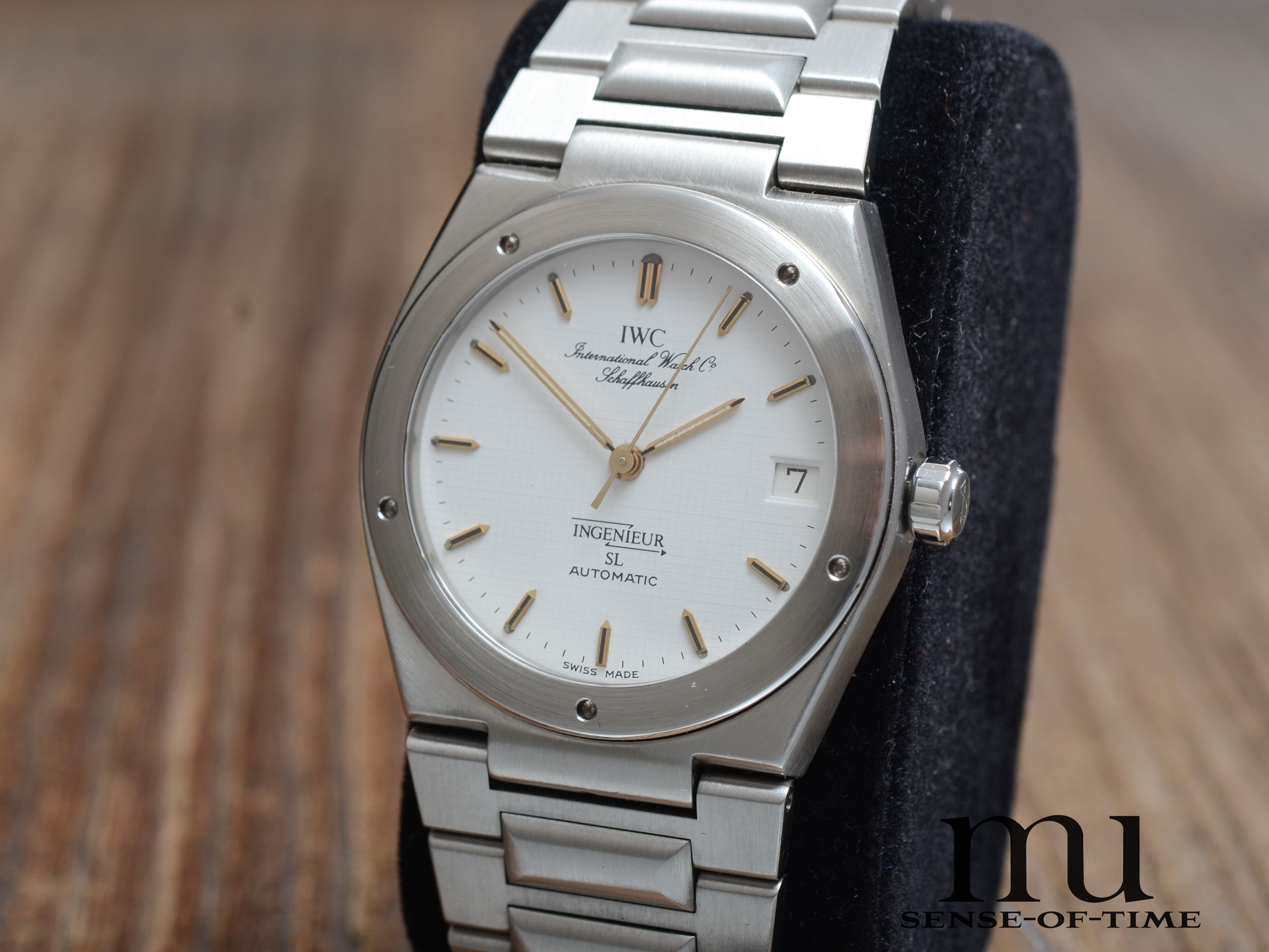 IWC Ingenieur SL Automatik weißes Millimeter Dial, IW3506