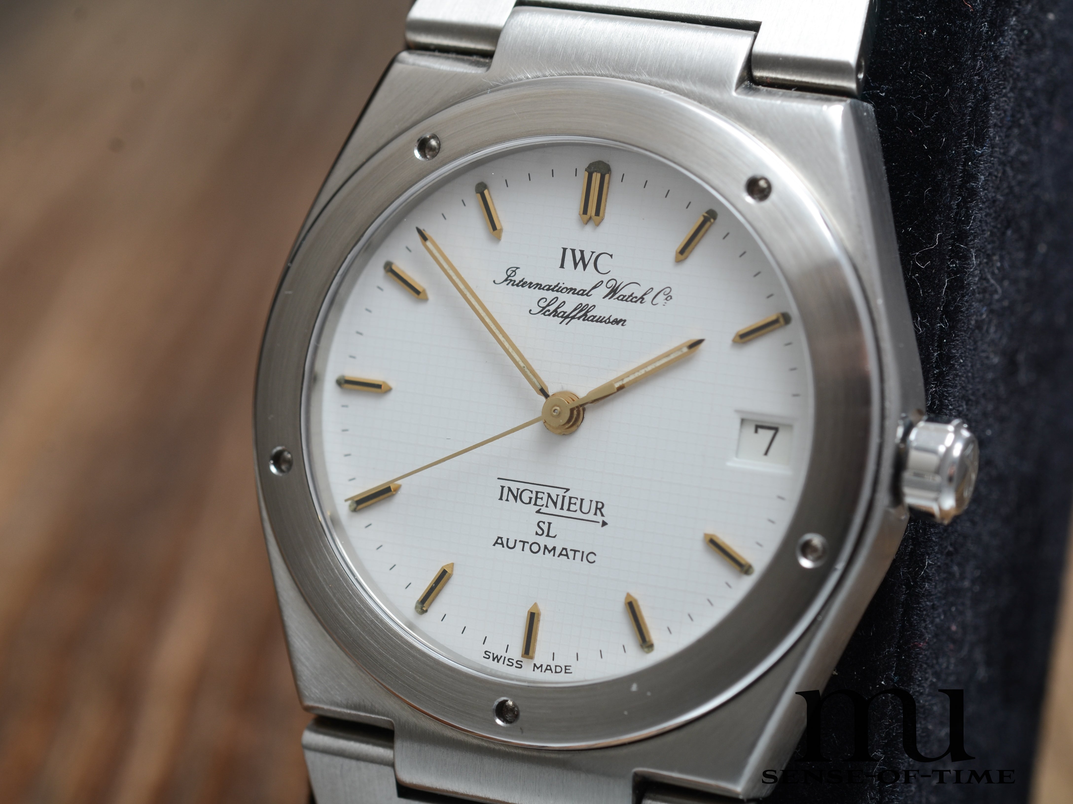 IWC Ingenieur SL Automatik weißes Millimeter Dial, IW3506