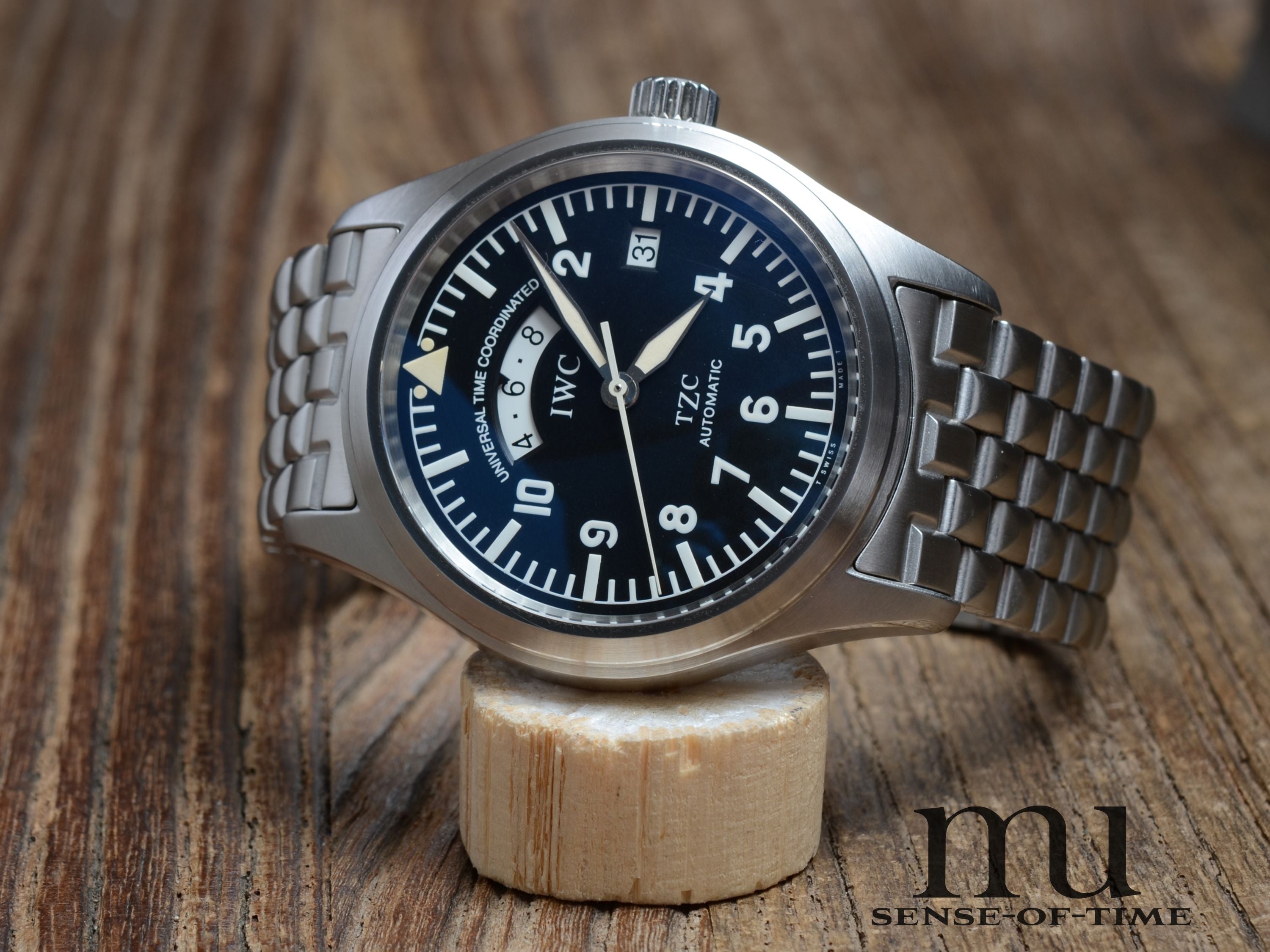 IWC Fliegeruhr Spitfire UTZ TZC GMT Pilot-Watch, IW3251