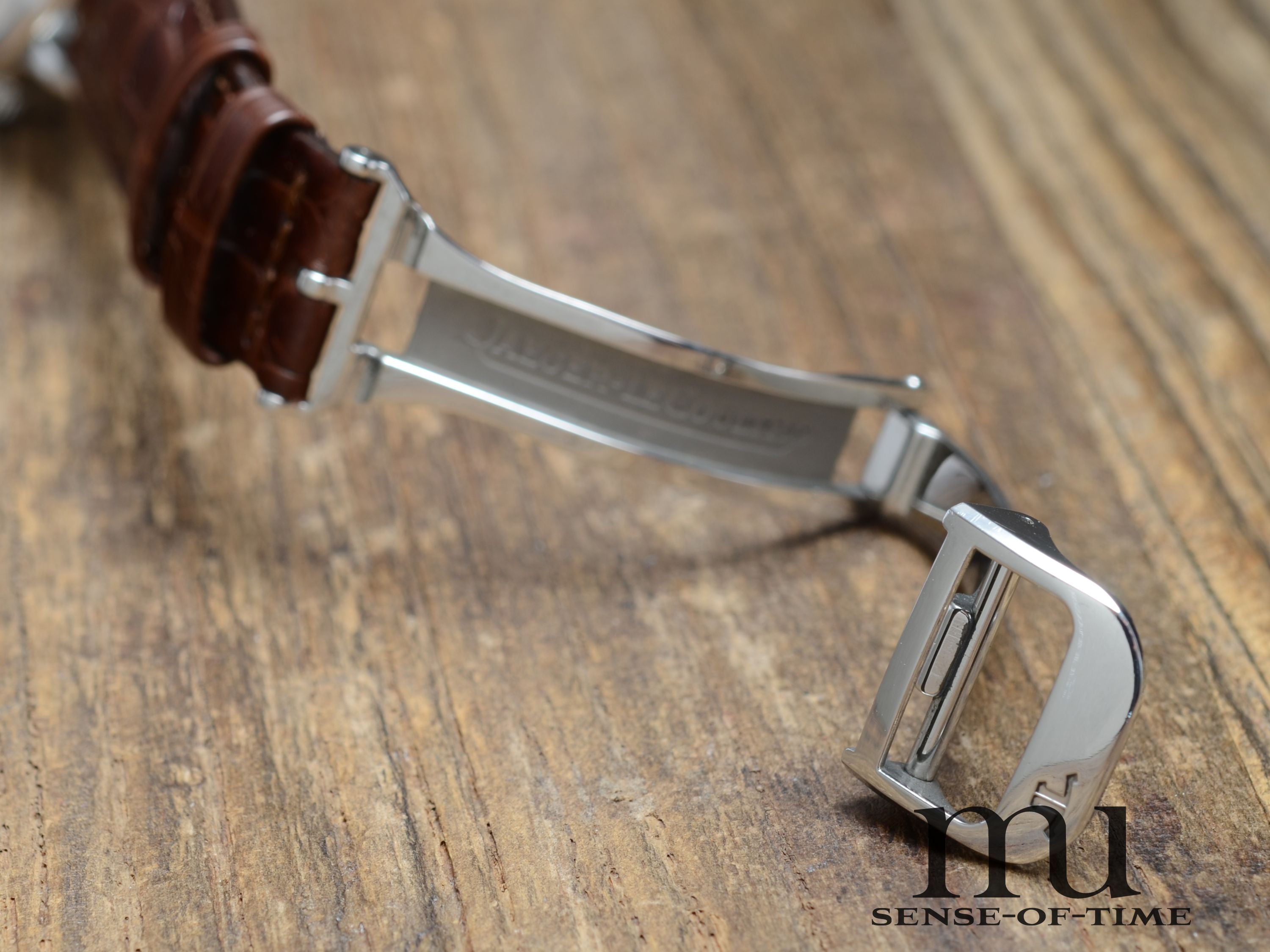 Jaeger leCoultre Reserve de Marche Master Control, Sichtboden, Ref: 140.8.93 S