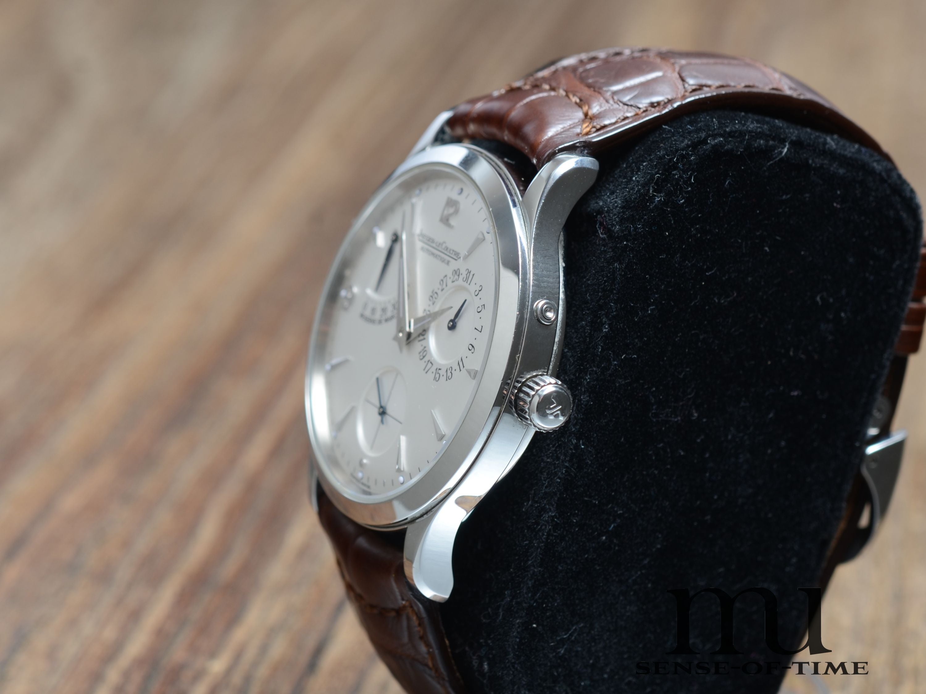 Jaeger leCoultre Reserve de Marche Master Control, Sichtboden, Ref: 140.8.93 S