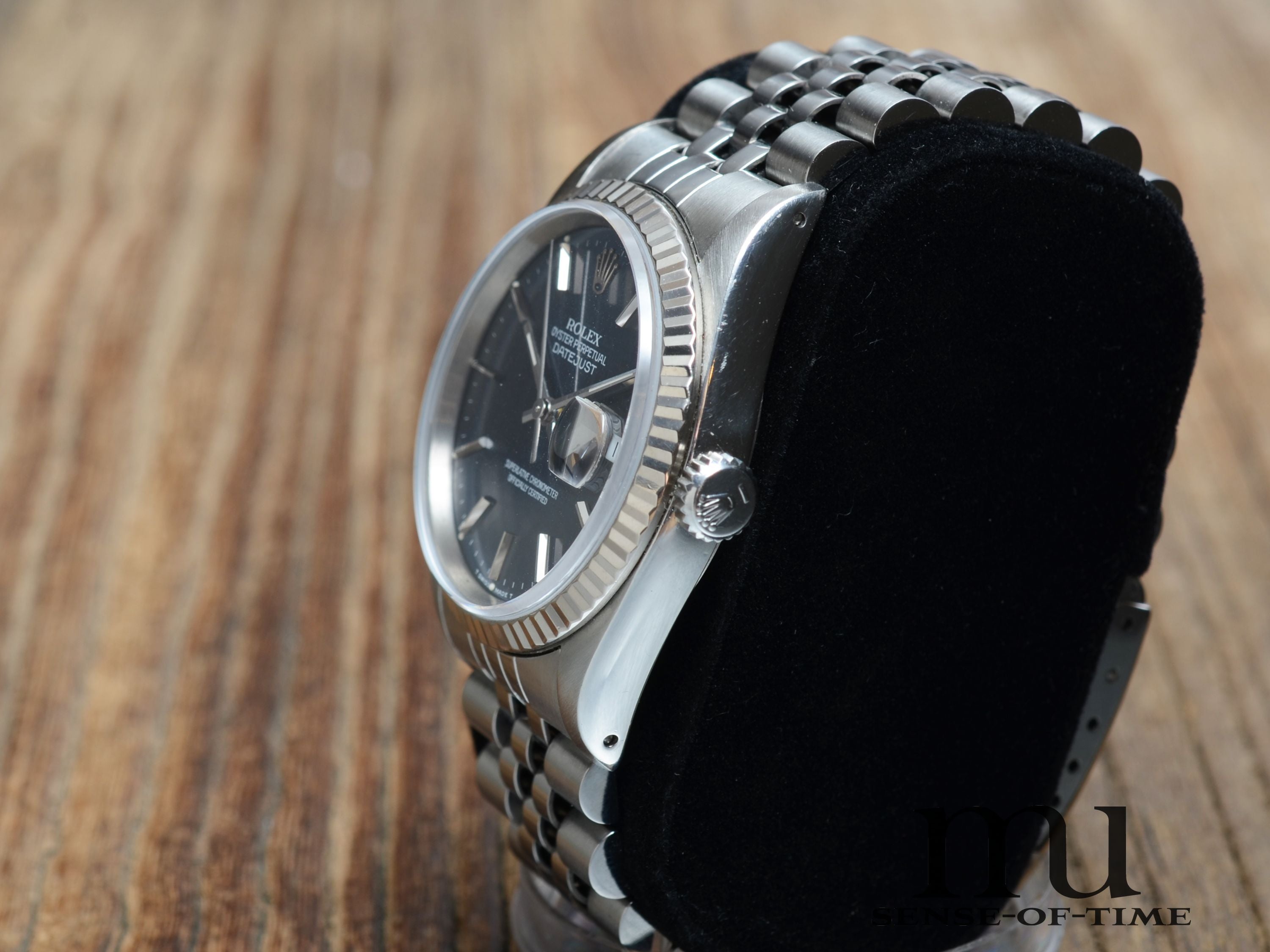 Rolex Oyster Perpetual Datejust 36mm Stahl/Gold, Blaues Zifferblatt, Ref. 16234