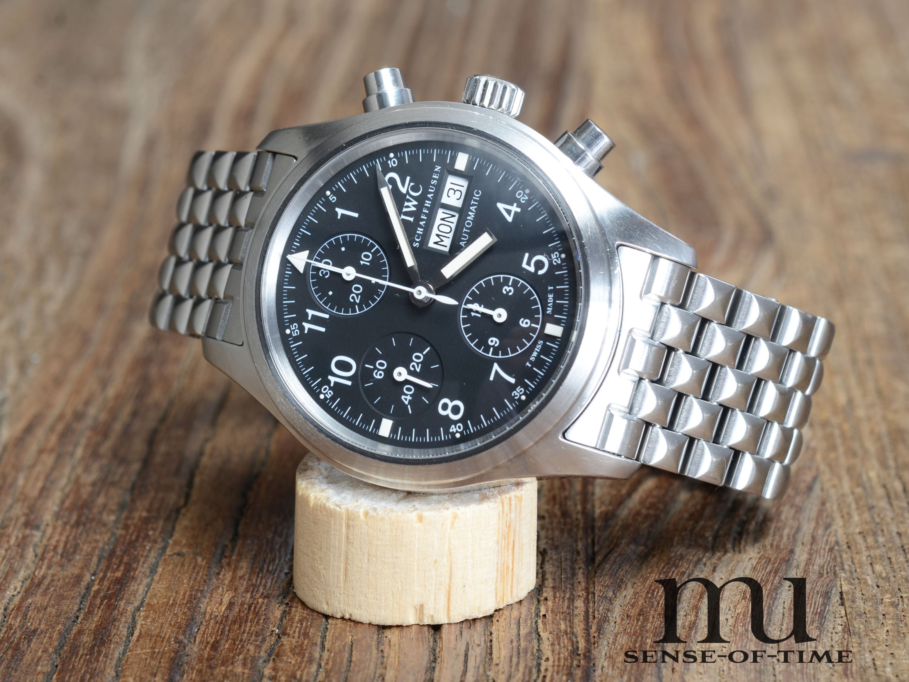 IWC Pilot Flieger-Chronograph Dot-Dial, Ref.: IW3706