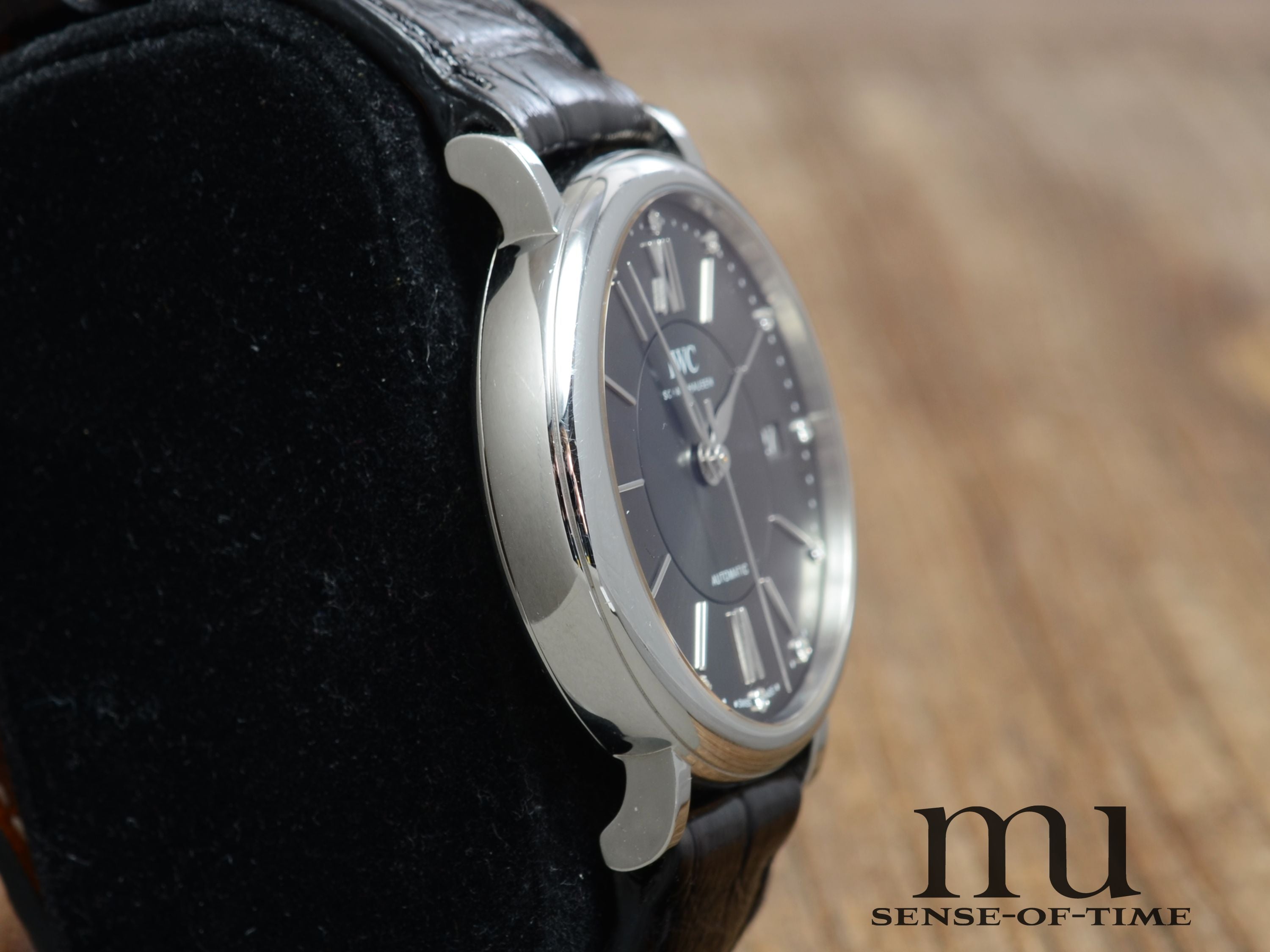 IWC Portofino mit grauem Diamant-Zifferblatt, Ref.: IW4581