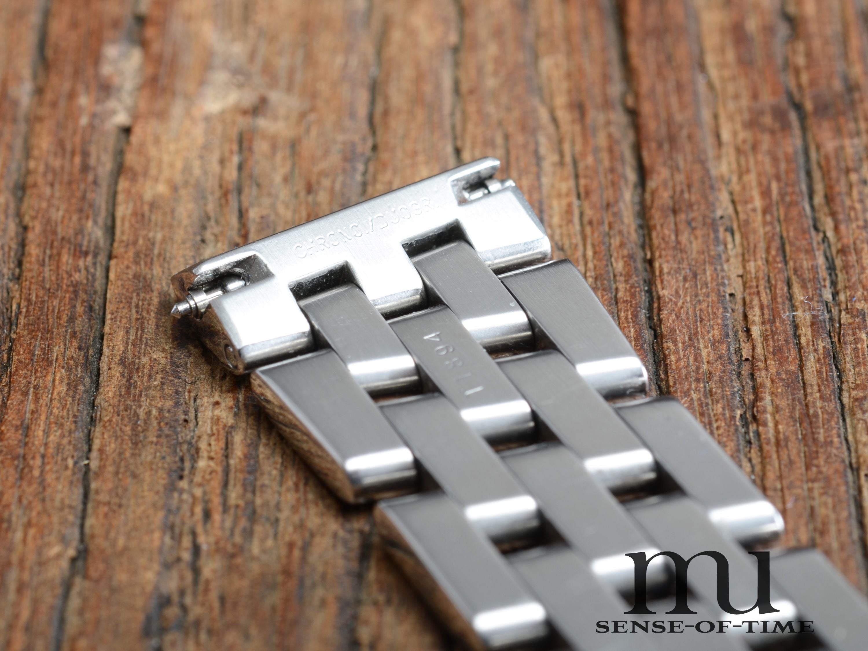 Zubehör: Breitling Pilot-Armband aus Edelstahl, 20mm