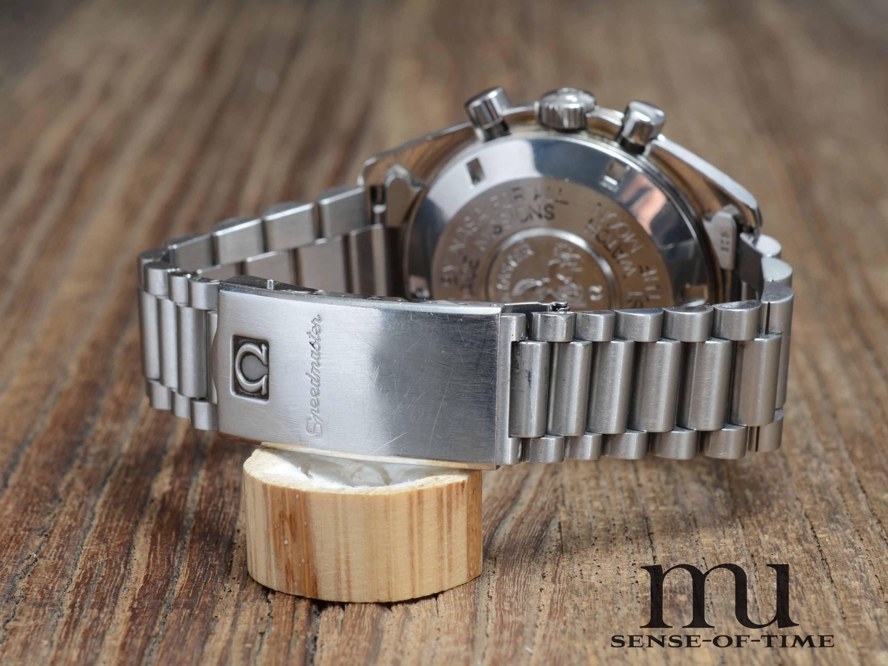 Omega Speedmaster Prof. Vintage Long S Long R mit 1450.808 Edelstahlband