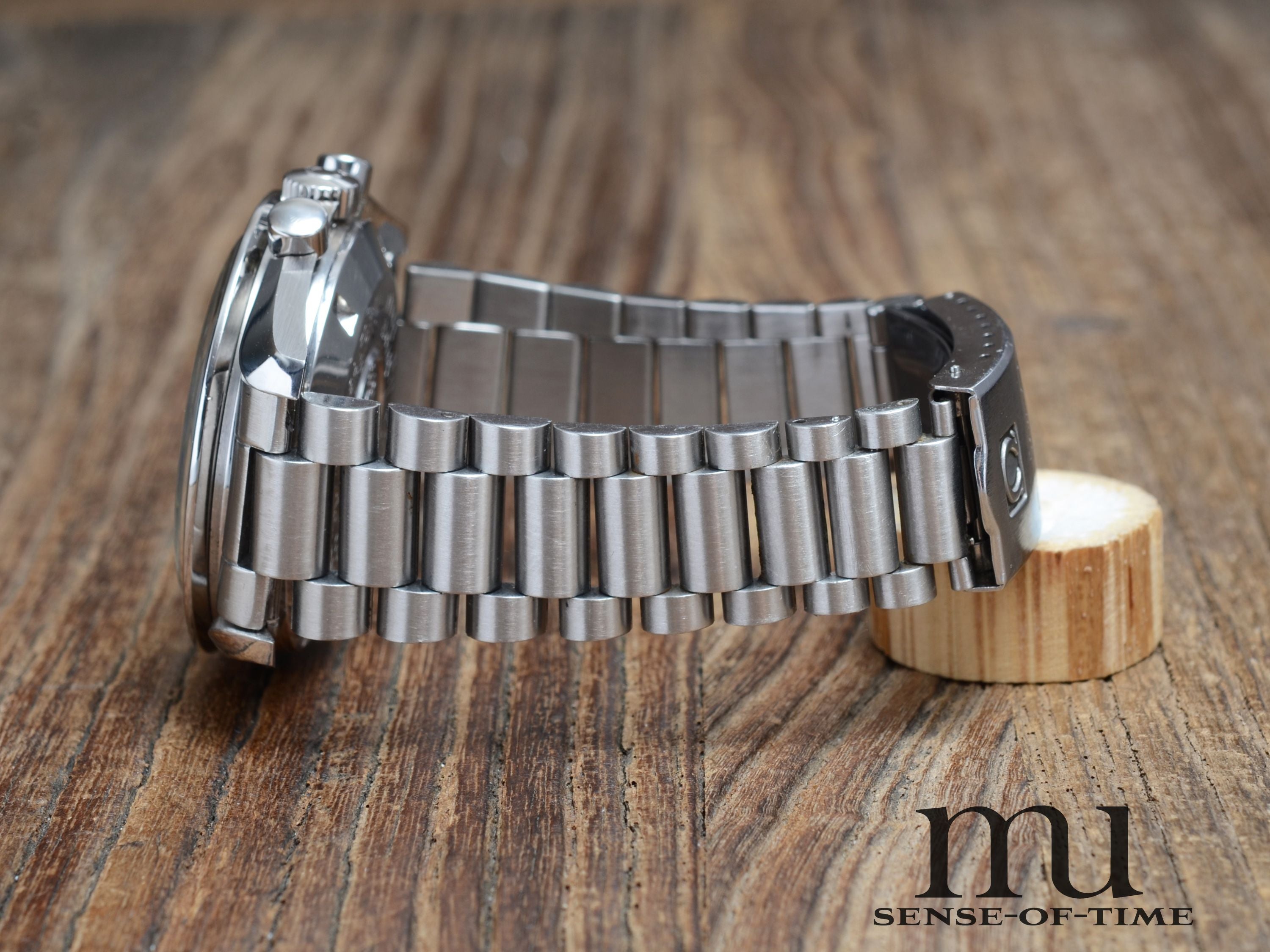 Omega Speedmaster Prof. Vintage Long S Long R mit 1450.808 Edelstahlband