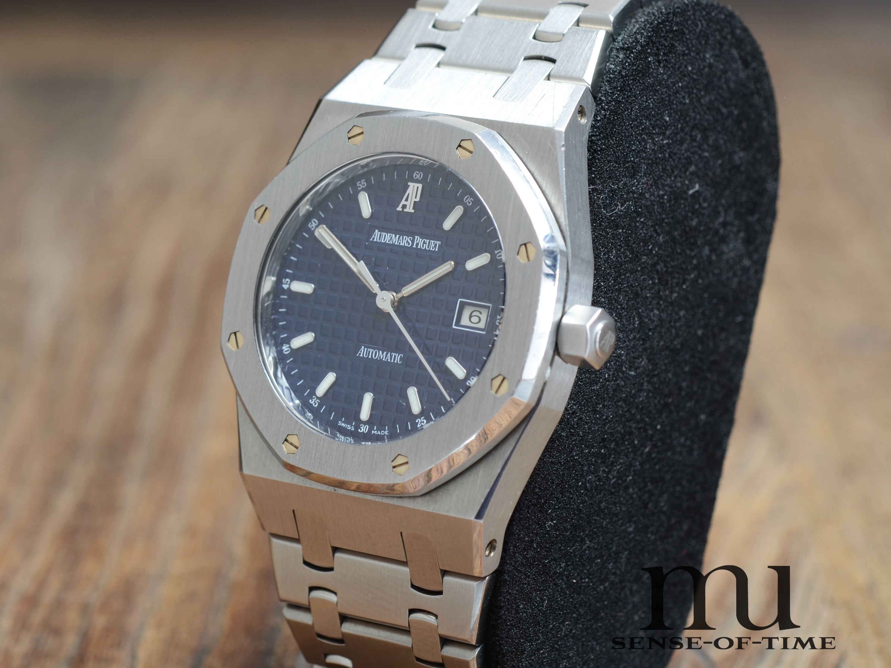 Audemars Piguet Royal Oak Stahl, Blue Dial, Ref.: 15000ST