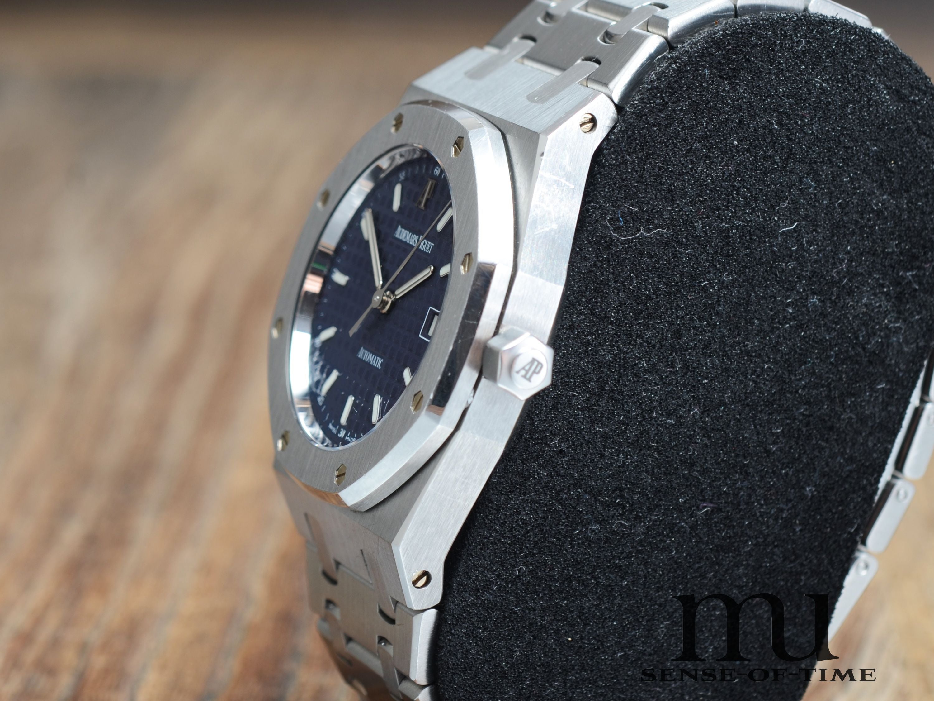 Audemars Piguet Royal Oak Stahl, Blue Dial, Ref.: 15000ST