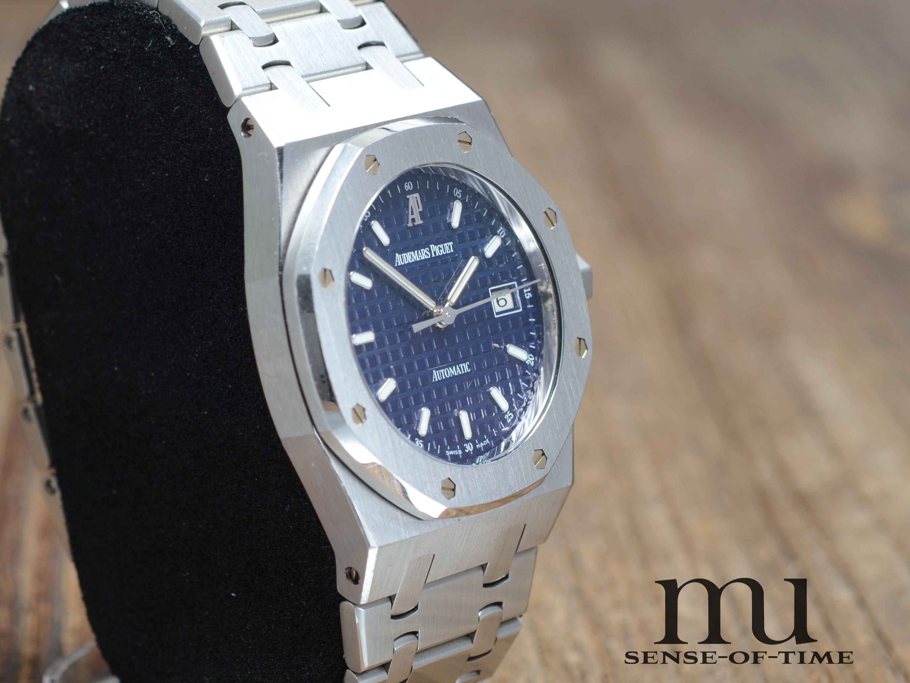 Audemars Piguet Royal Oak Stahl, Blue Dial, Ref.: 15000ST