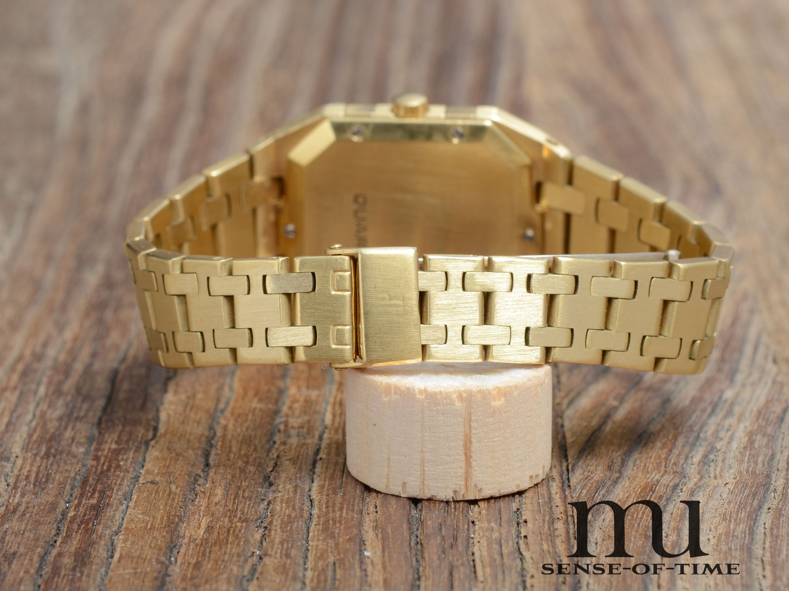 Audemars Piguet Royal Oak, Rectangulaire 18kt Gold, Brillant-Zifferblatt, Ref.: 6009BA