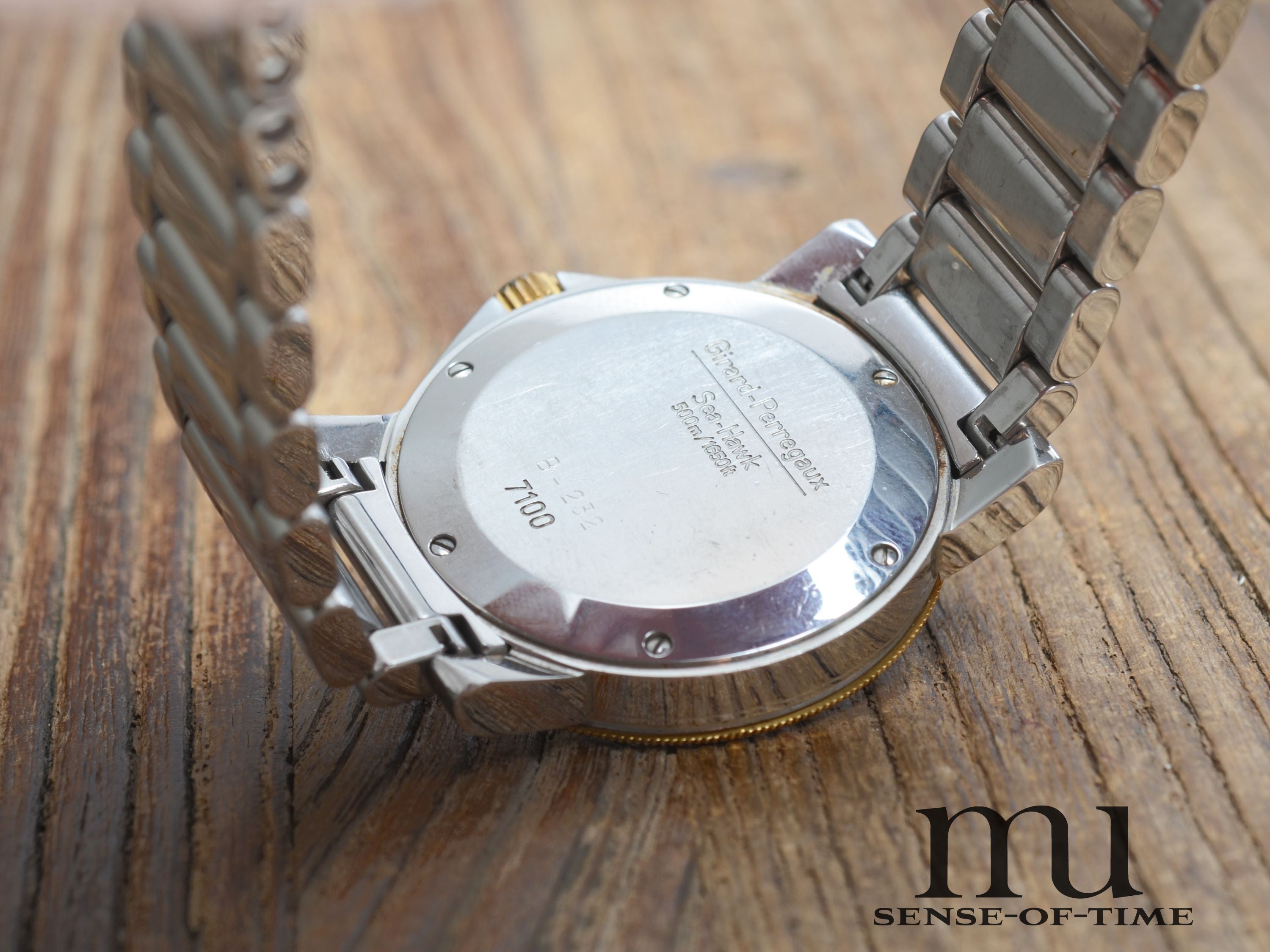 Girard Perregaux Sea Hawk, Blaues Zifferblatt, Cal. GP 215, Ref: 7100