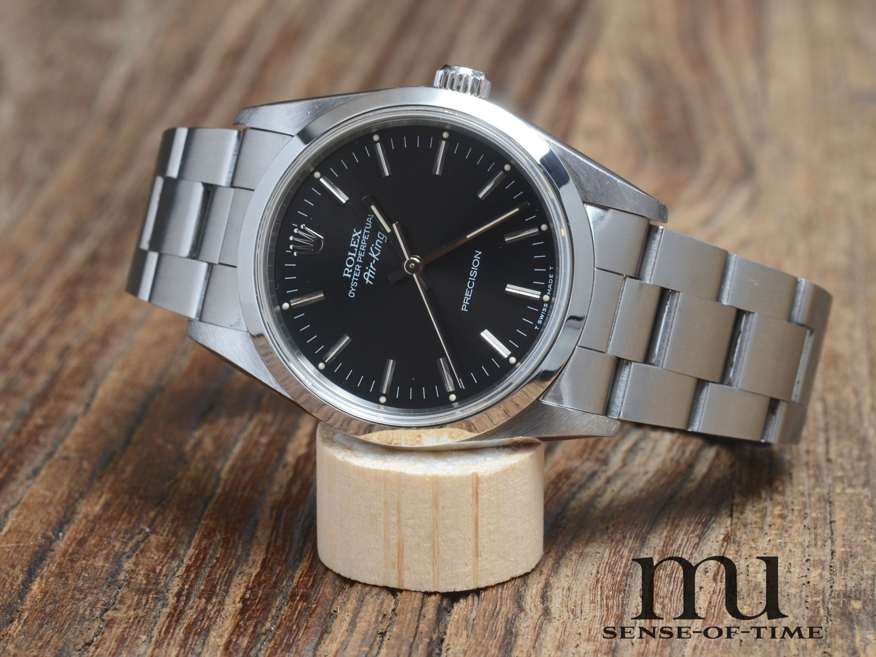 Rolex Air King, Black Dial, Tritium, Ref.: 14000