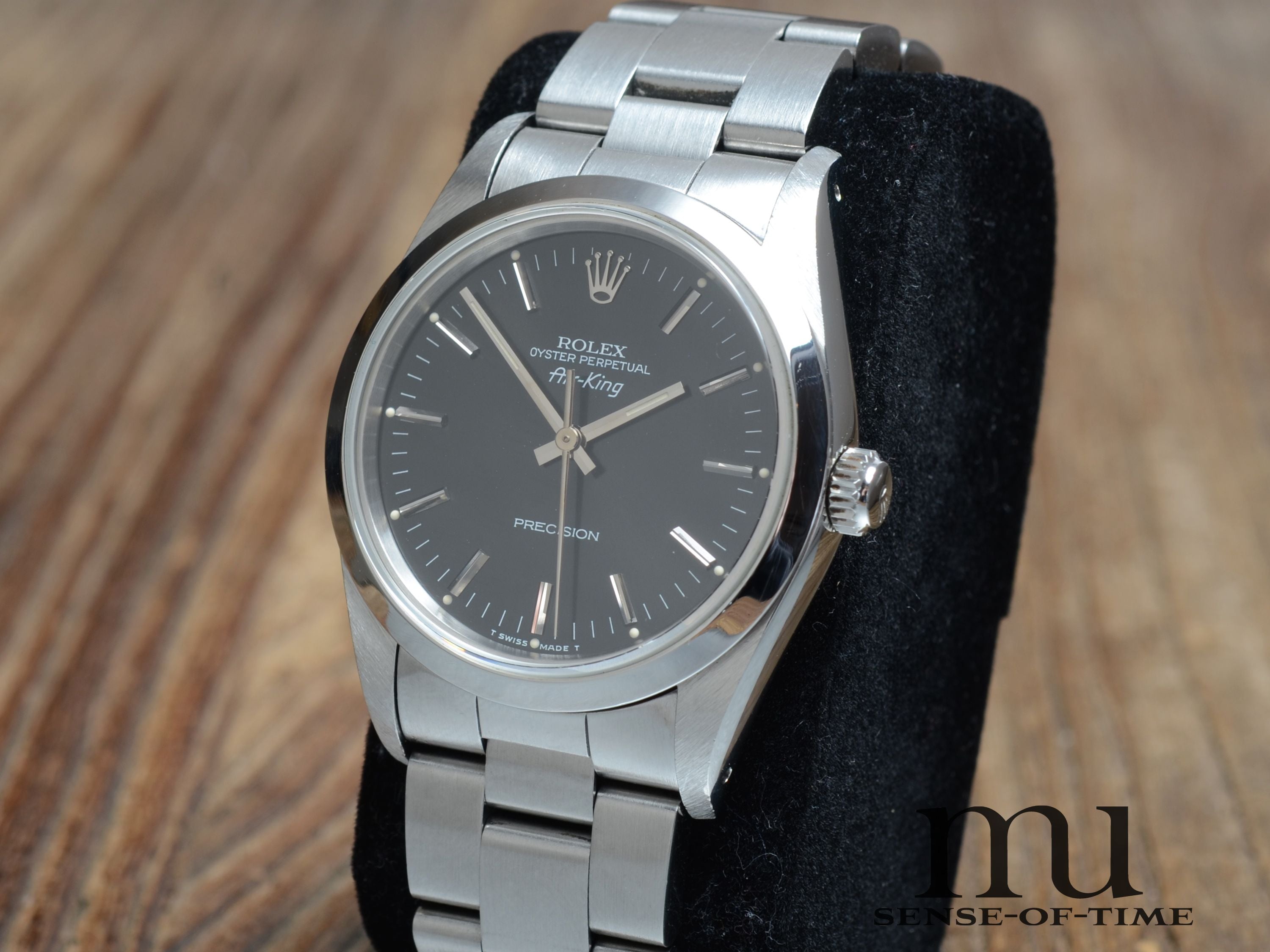 Rolex Air King, Black Dial, Tritium, Ref.: 14000