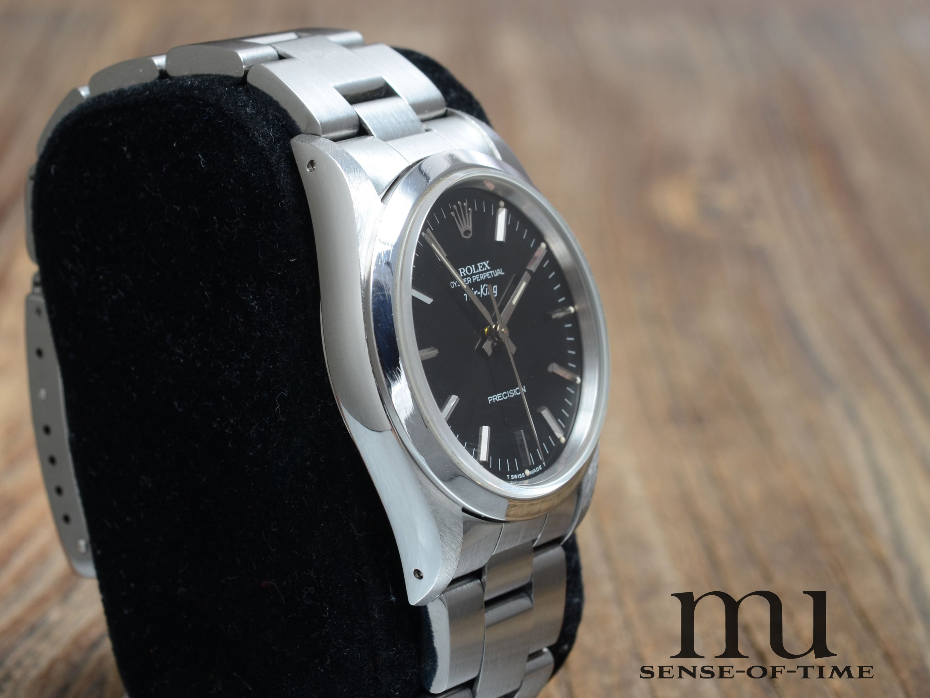 Rolex Air King, Black Dial, Tritium, Ref.: 14000