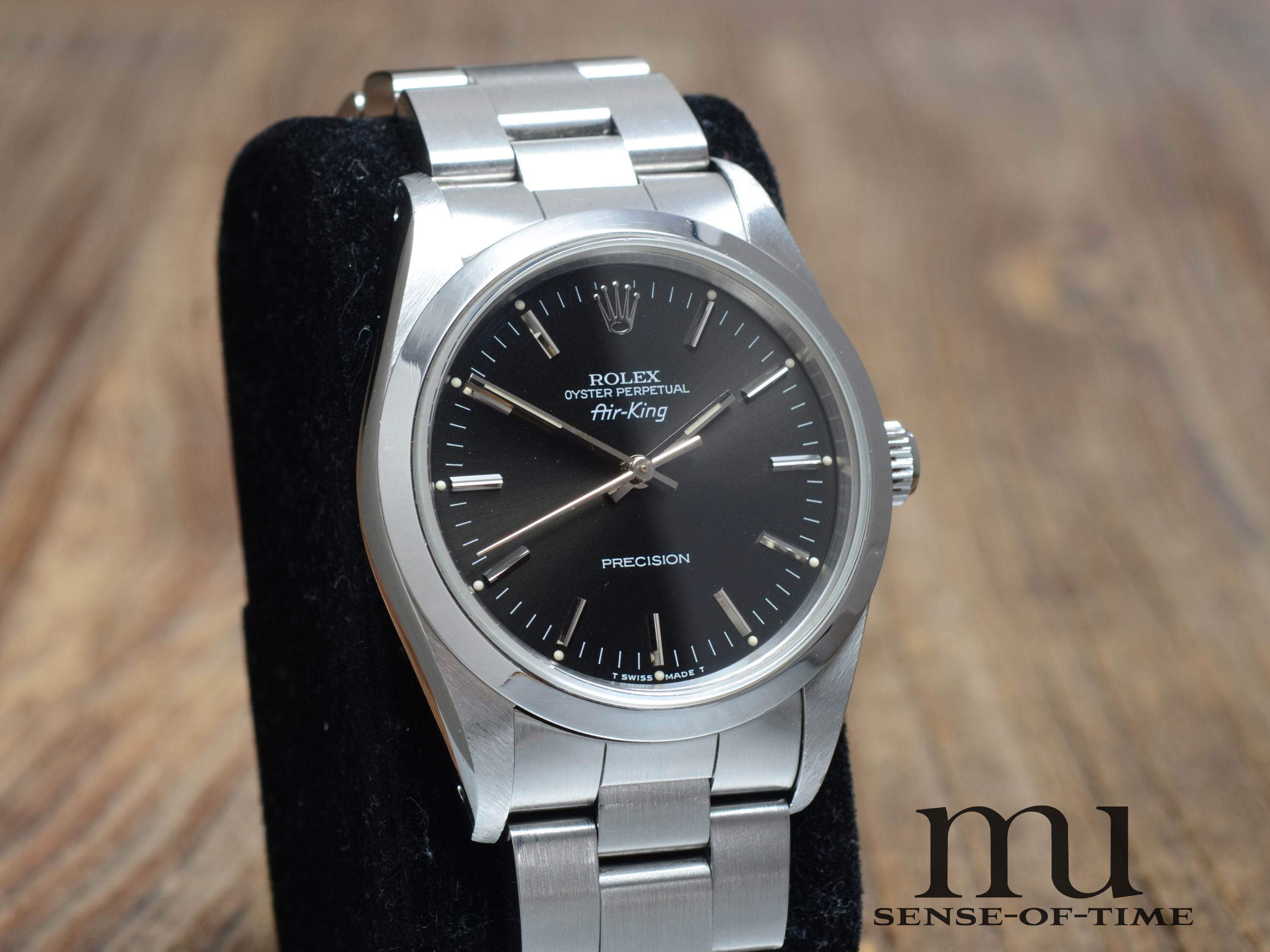 Rolex Air King, Black Dial, Tritium, Ref.: 14000