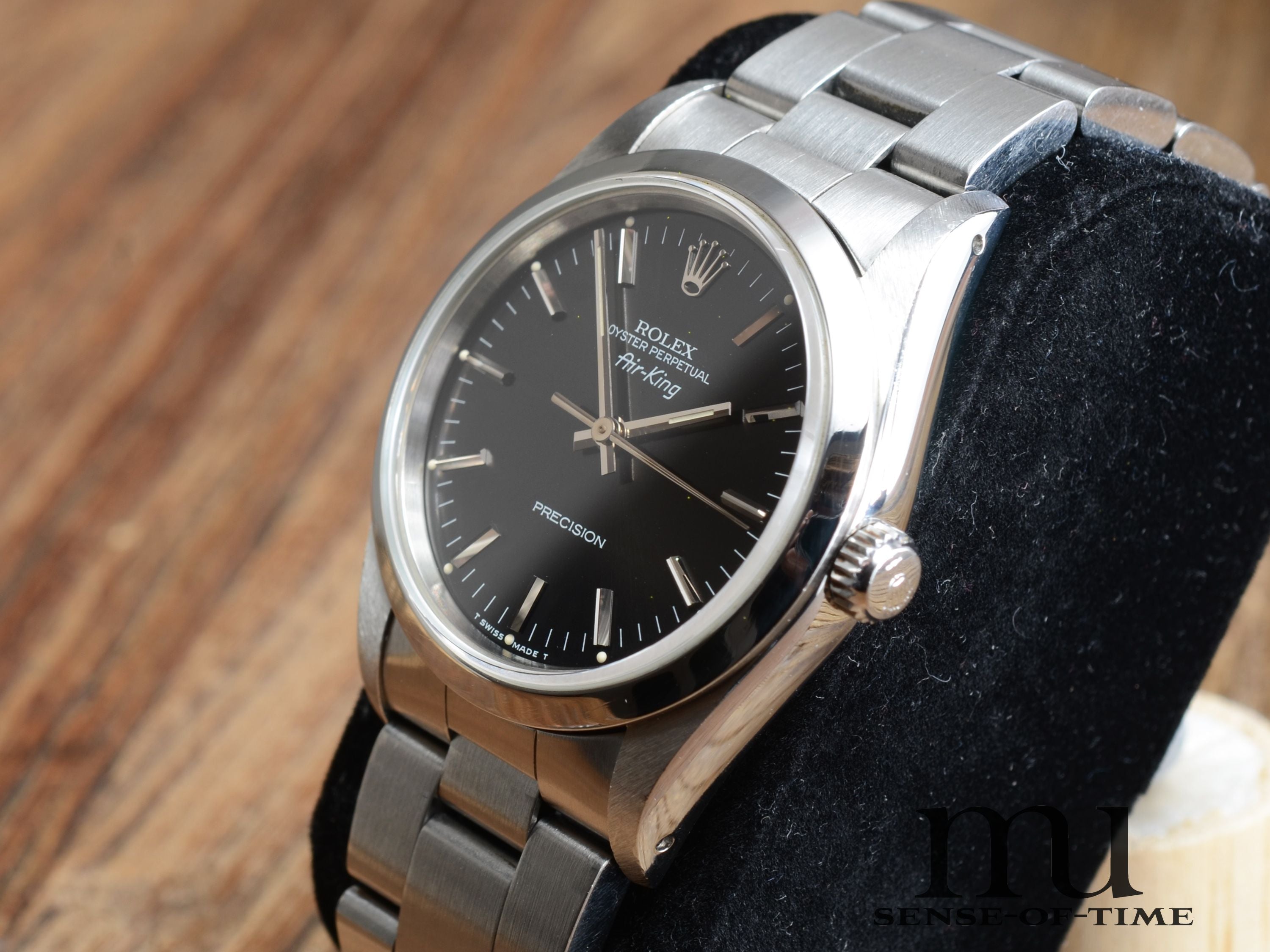 Rolex Air King, Black Dial, Tritium, Ref.: 14000