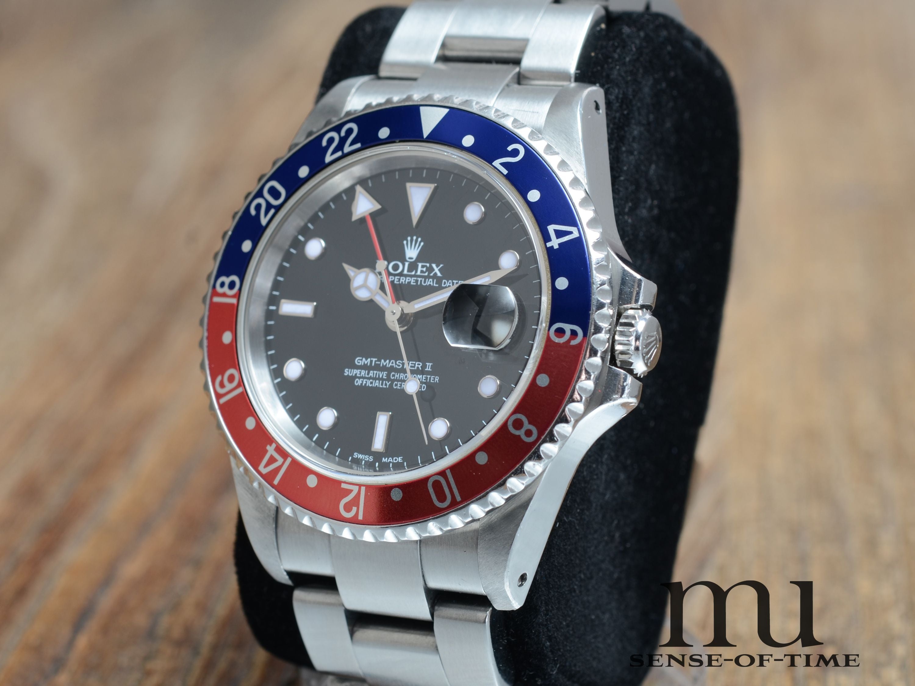 Rolex GMT Master II Pepsi, LC100, Ref.: 16710