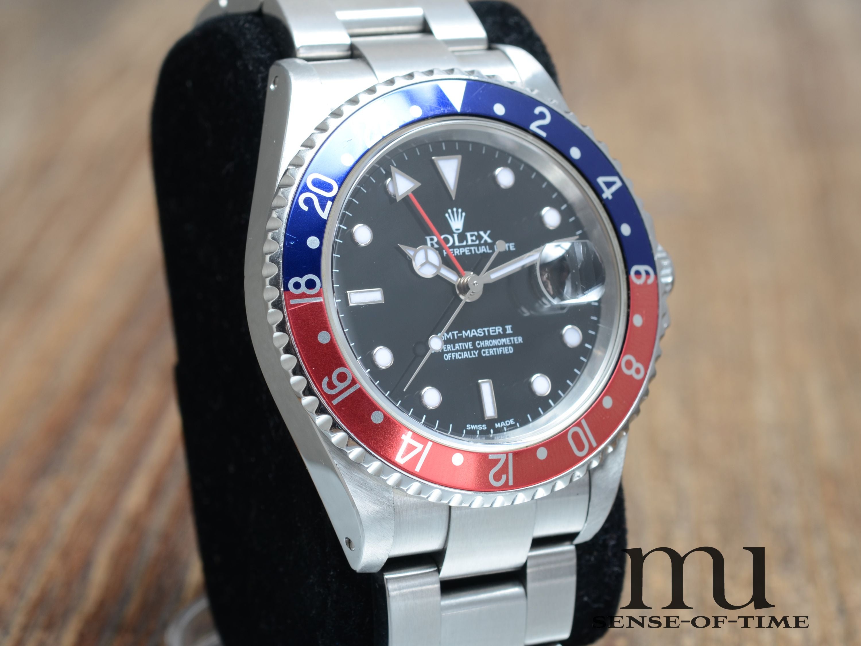 Rolex GMT Master II Pepsi, LC100, Ref.: 16710