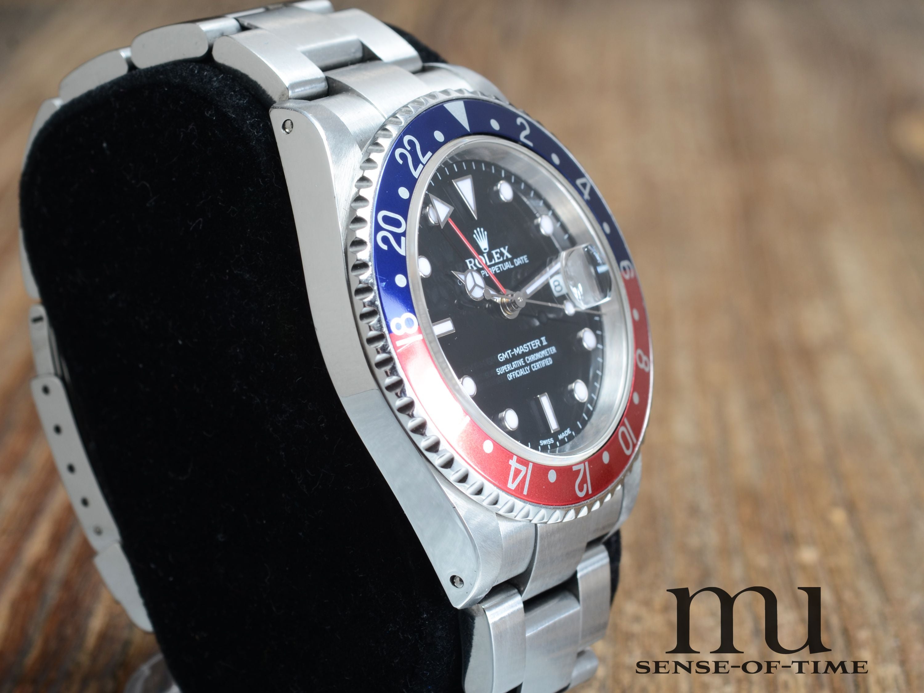 Rolex GMT Master II Pepsi, LC100, Ref.: 16710