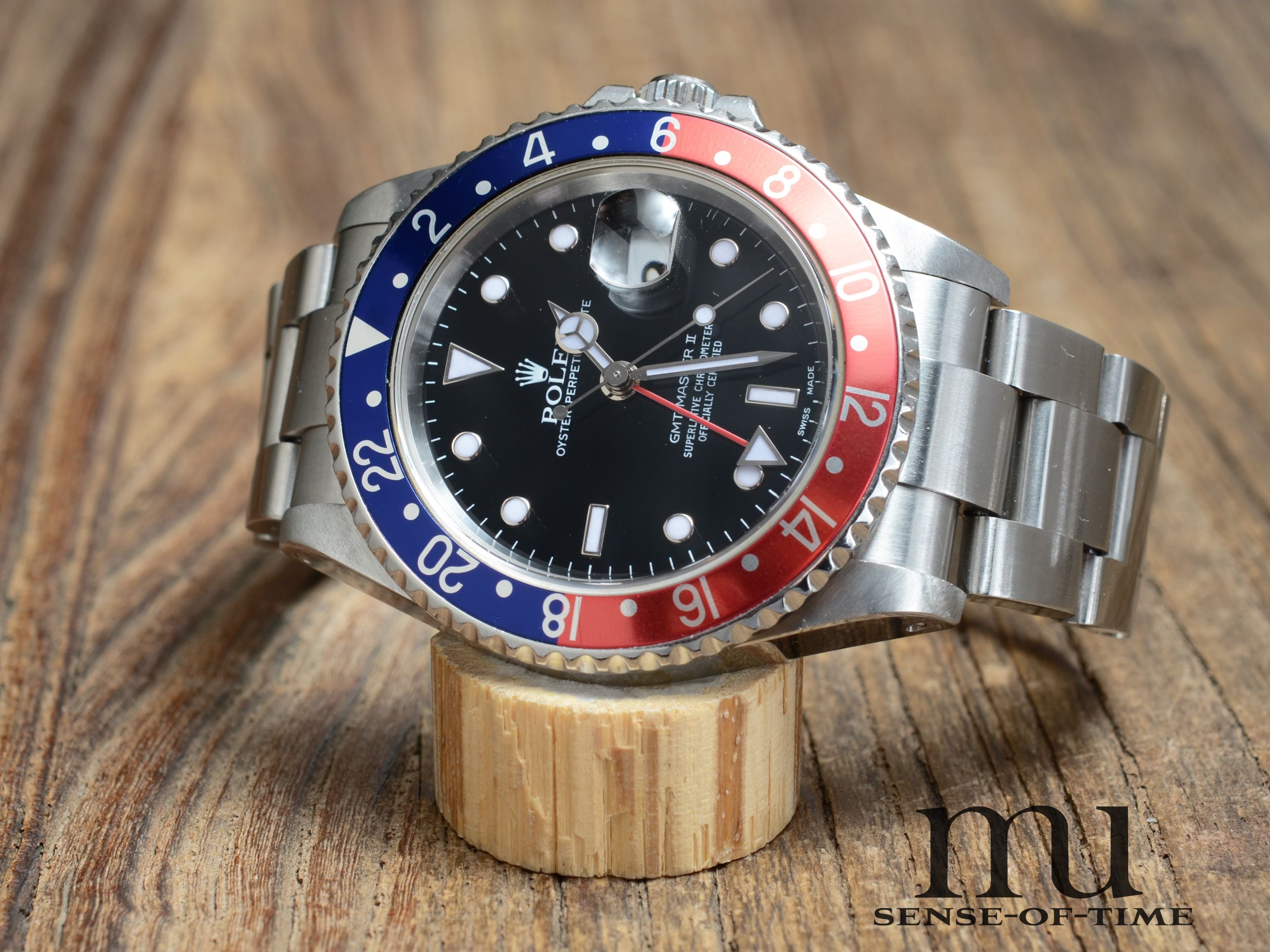Rolex GMT Master II Pepsi, LC100, Ref.: 16710
