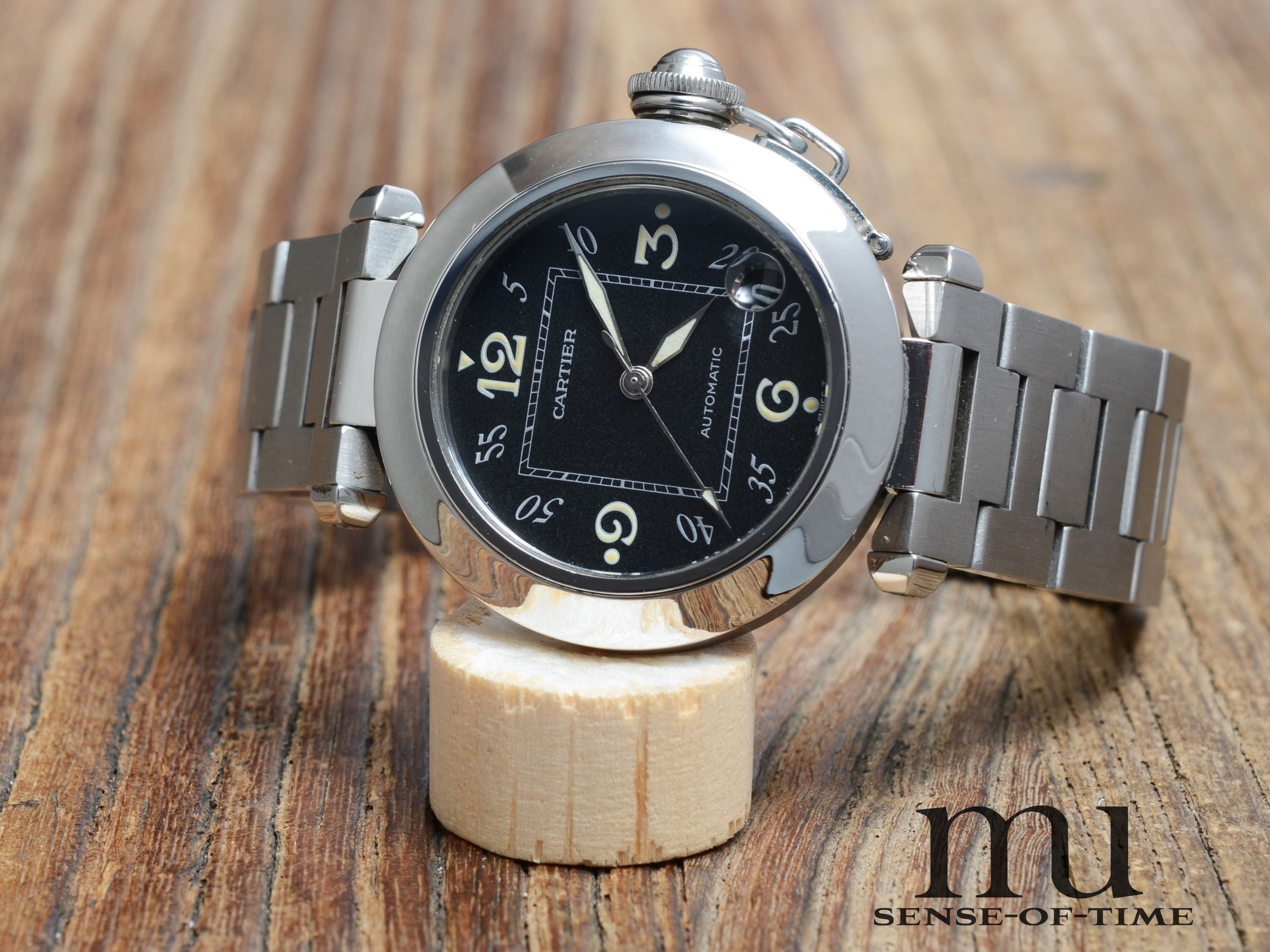 Cartier Pasha C, Stahl, Ref.: 2324